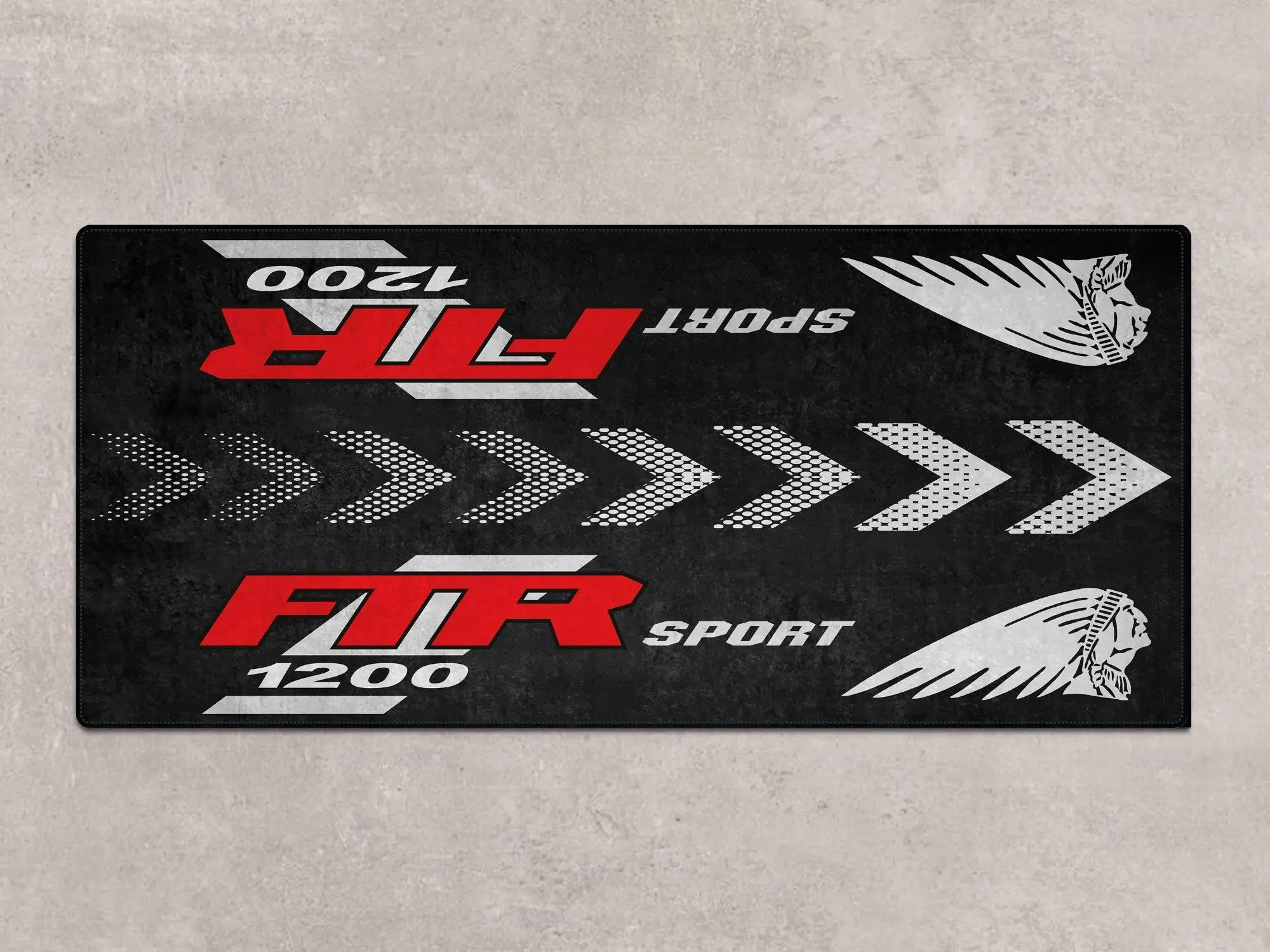 Designed Pit Mat for Indian FTR Sport 1200 Motorcycle - MM7316 - Image 2