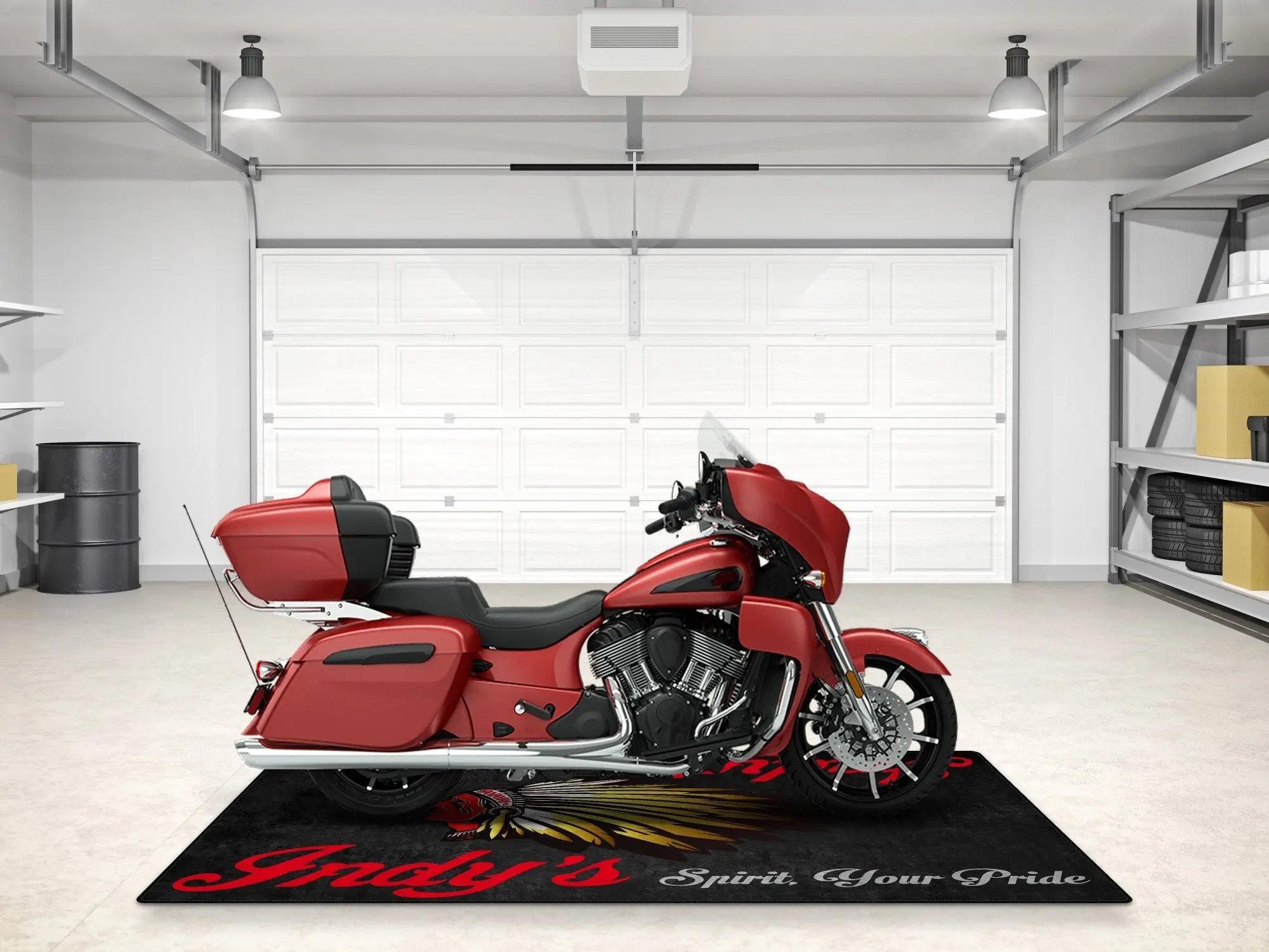 Designed Pit Mat for Indian Motorcycle - MM7273 - Image 5
