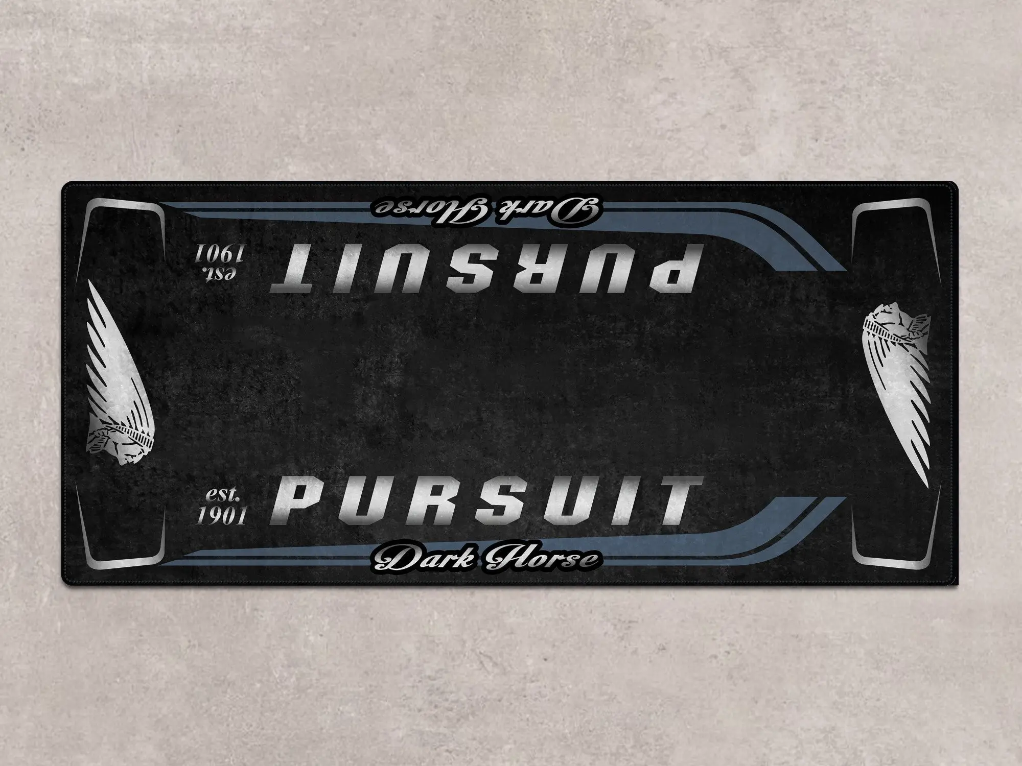 Designed Pit Mat for Indian Pursuit Dark Horse Motorcycle - MM7339 - Image 2