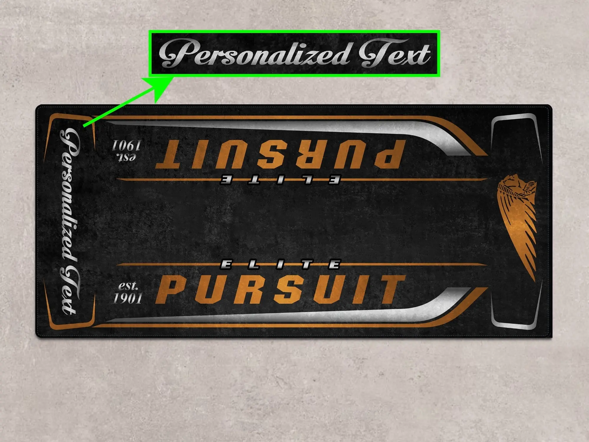 Designed Pit Mat for Indian Pursuit Elite Motorcycle - MM7340 - Image 4