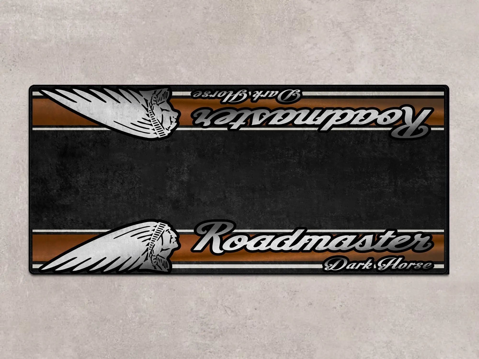 Designed Pit Mat for Indian Roadmaster Dark Horse Motorcycle - MM7337 - Image 2