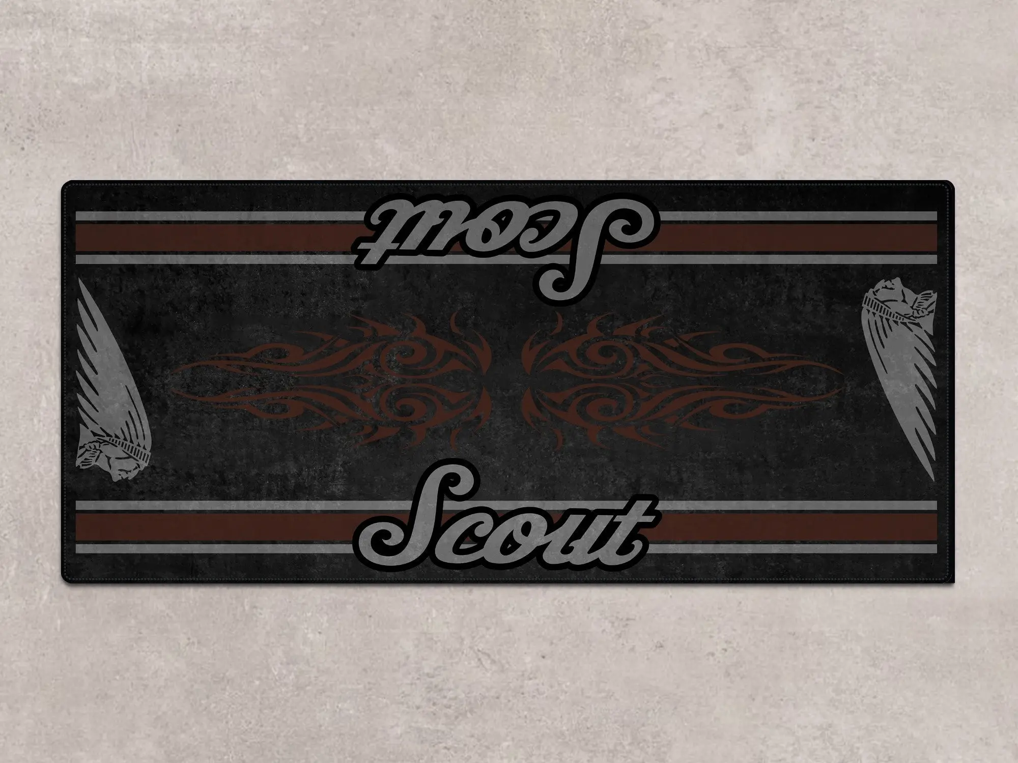 Designed Pit Mat for Indian Scout Bobber Motorcycle - MM7321 - Image 6