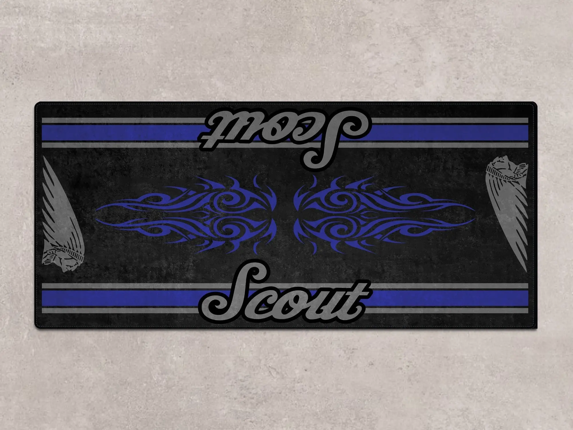 Designed Pit Mat for Indian Scout Bobber Sixty Motorcycle - MM7320 - Image 2