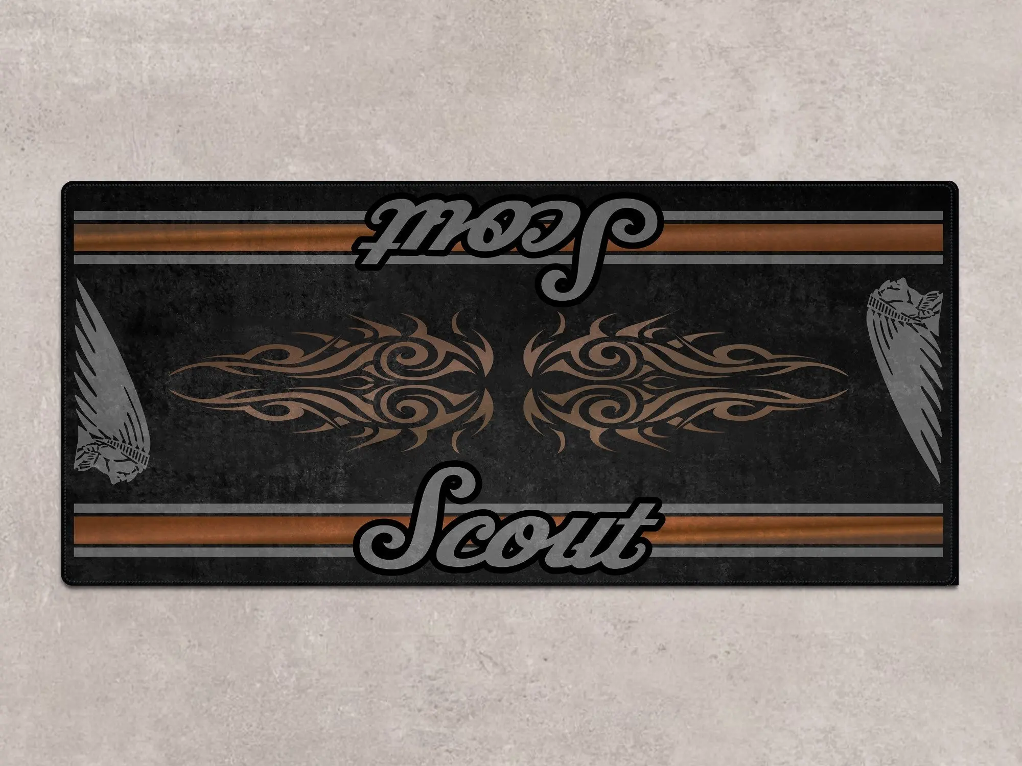 Designed Pit Mat for Indian Scout Rogue Sixty Motorcycle - MM7324 - Image 2