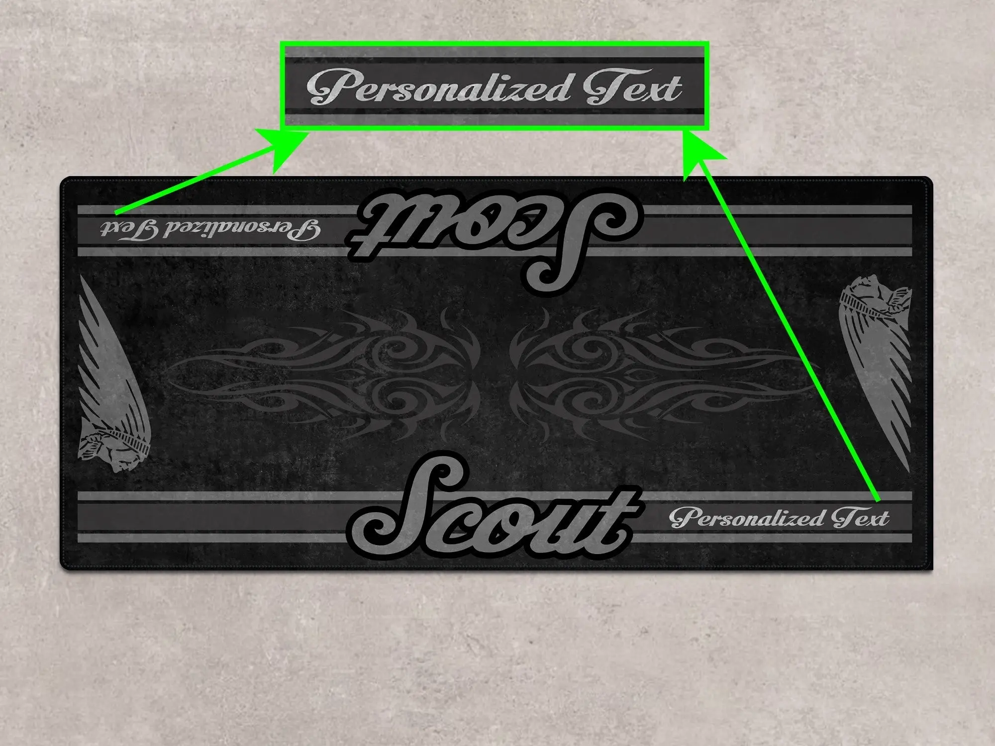 Designed Pit Mat for Indian Scout Rogue Sixty Motorcycle - MM7324 - Image 9