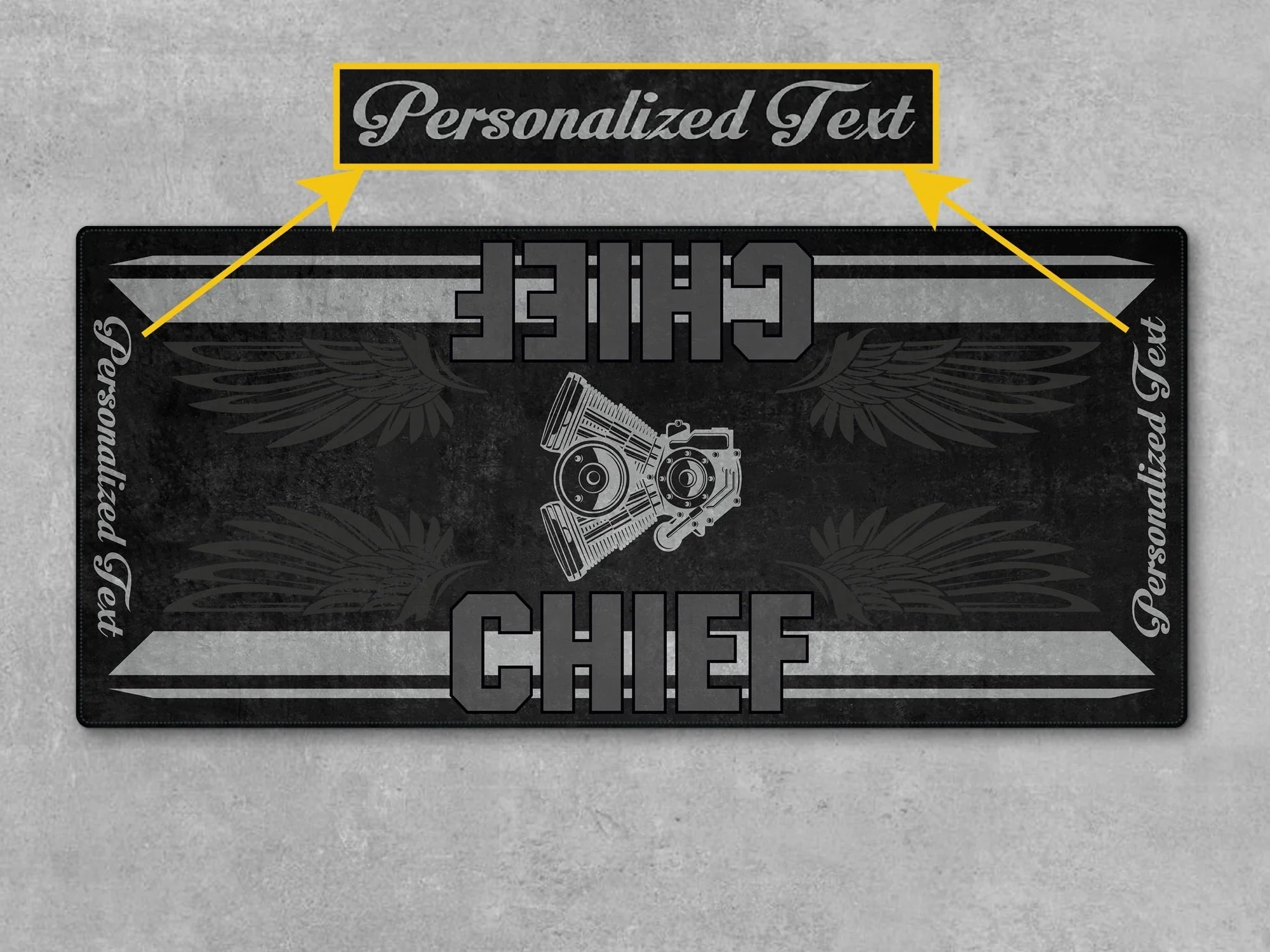 Designed Pit Mat for Indian Sport Chief Motorcycle - MM7325 - Image 12