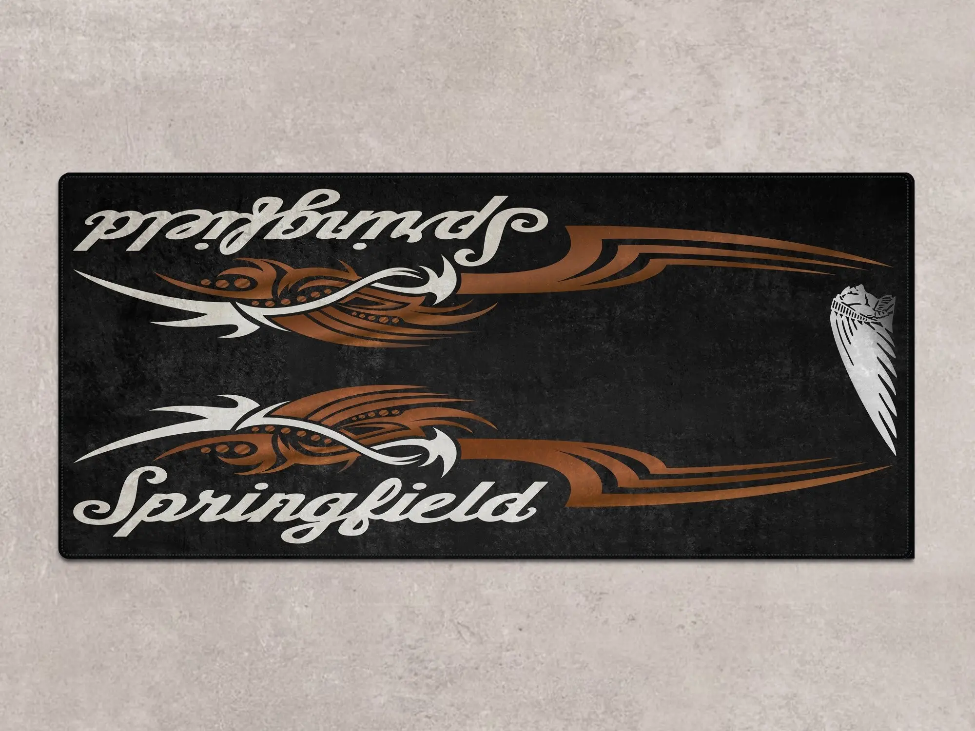 Designed Pit Mat for Indian Springfield Motorcycle - MM7326 - Image 2