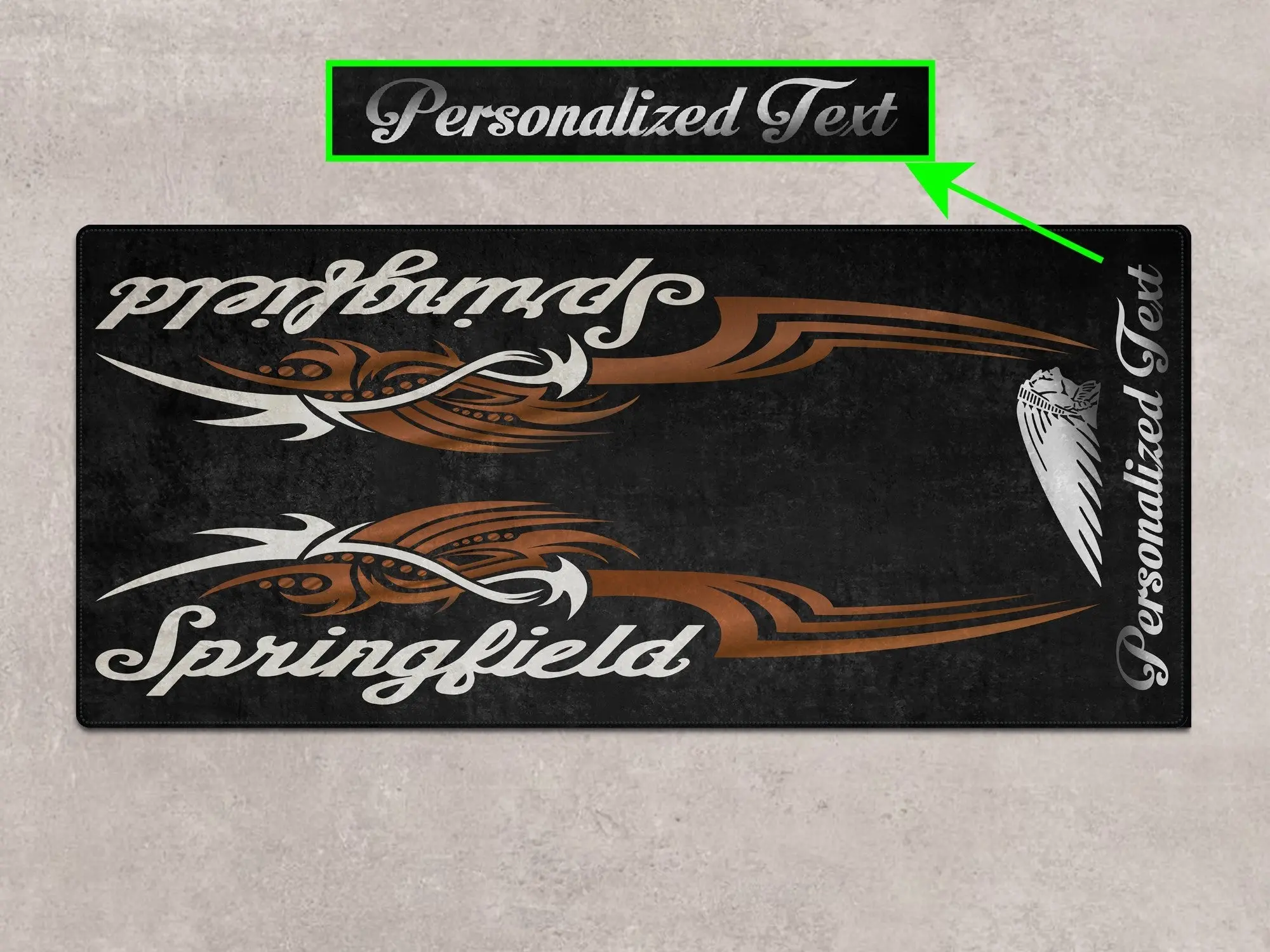 Designed Pit Mat for Indian Springfield Motorcycle - MM7326 - Image 4
