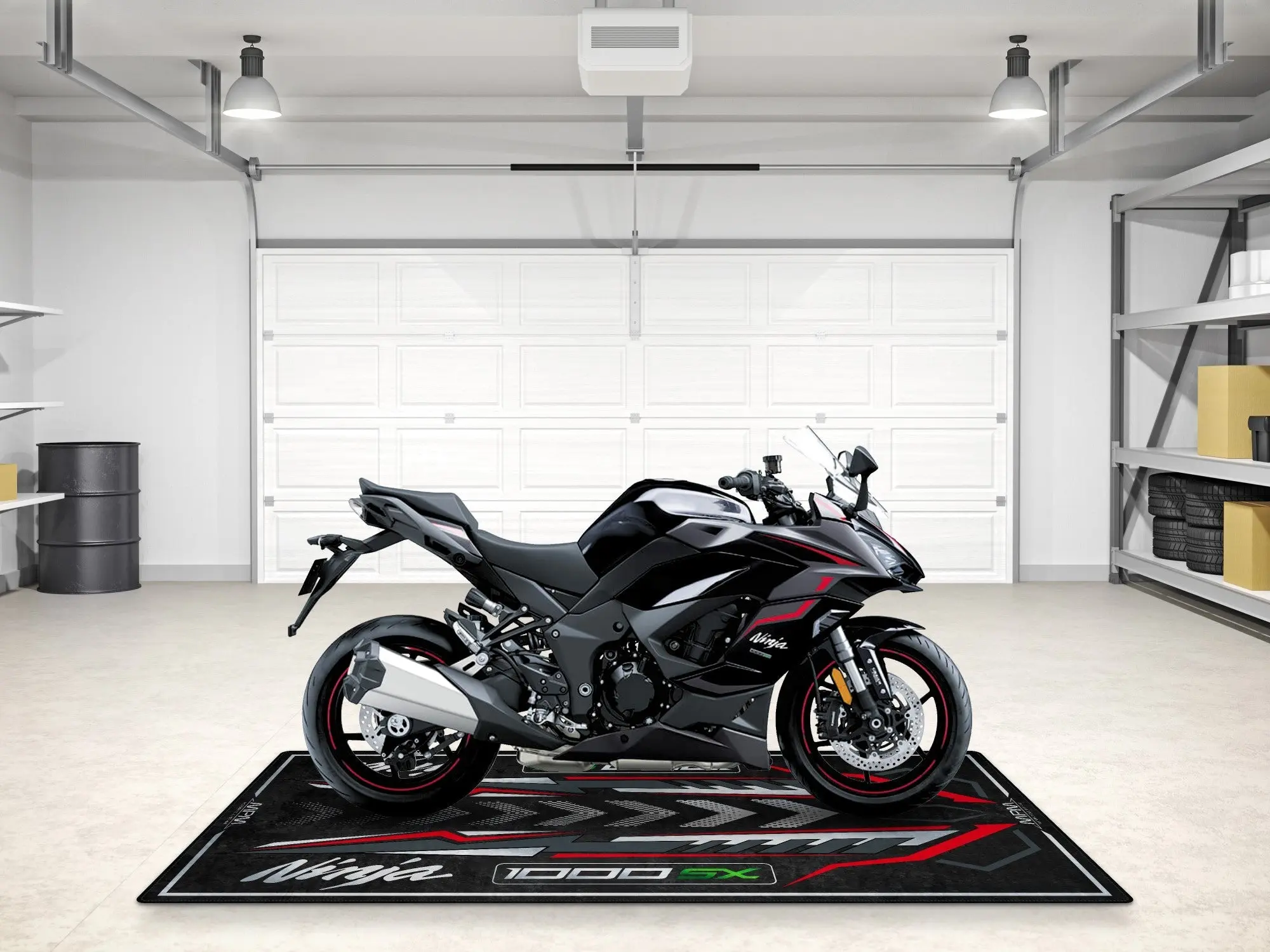 Designed Pit Mat for Kawasaki 1000SX Motorcycle - MM7390 - Image 10