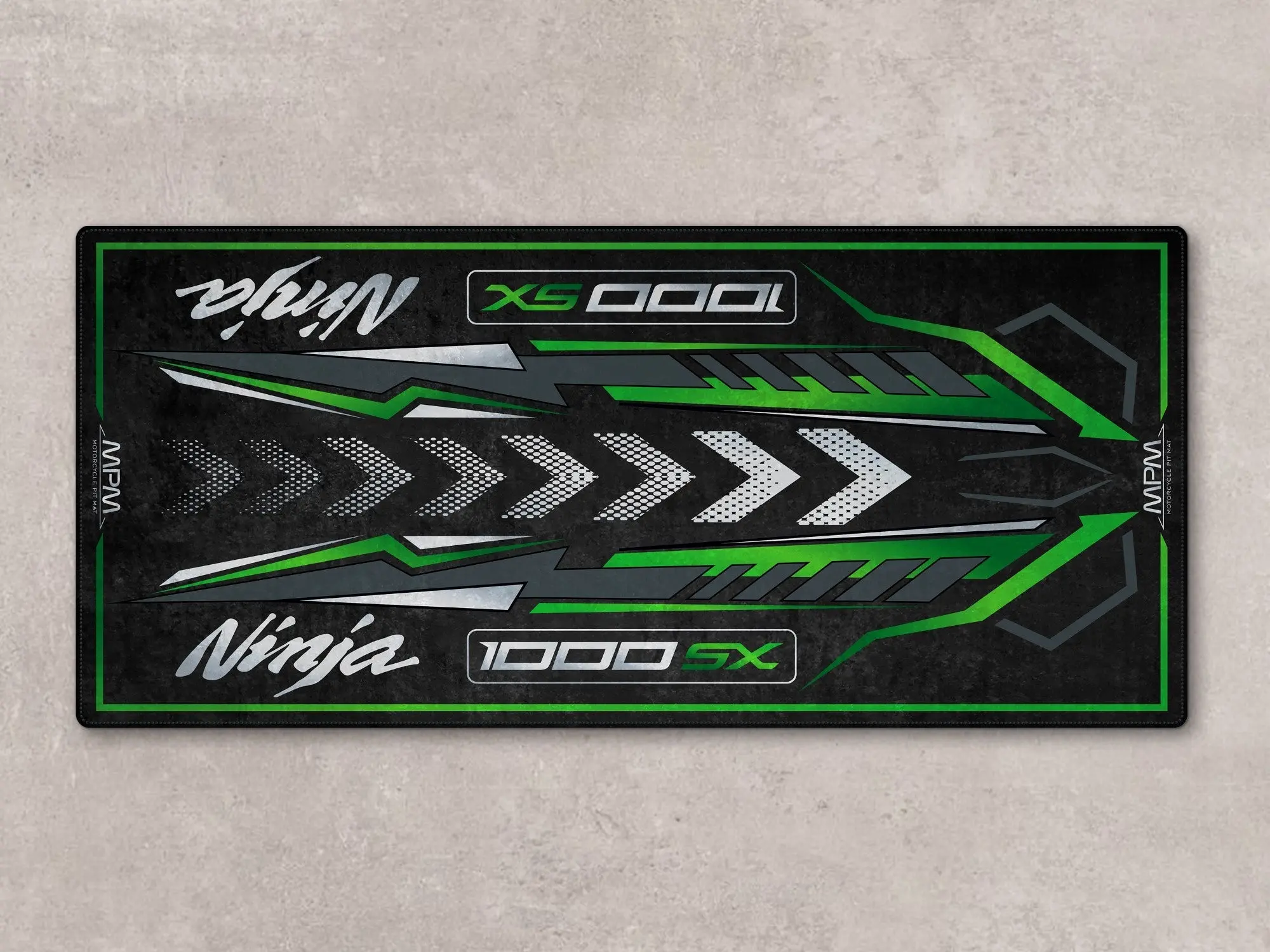 Designed Pit Mat for Kawasaki 1000SX Motorcycle - MM7390 - Image 2