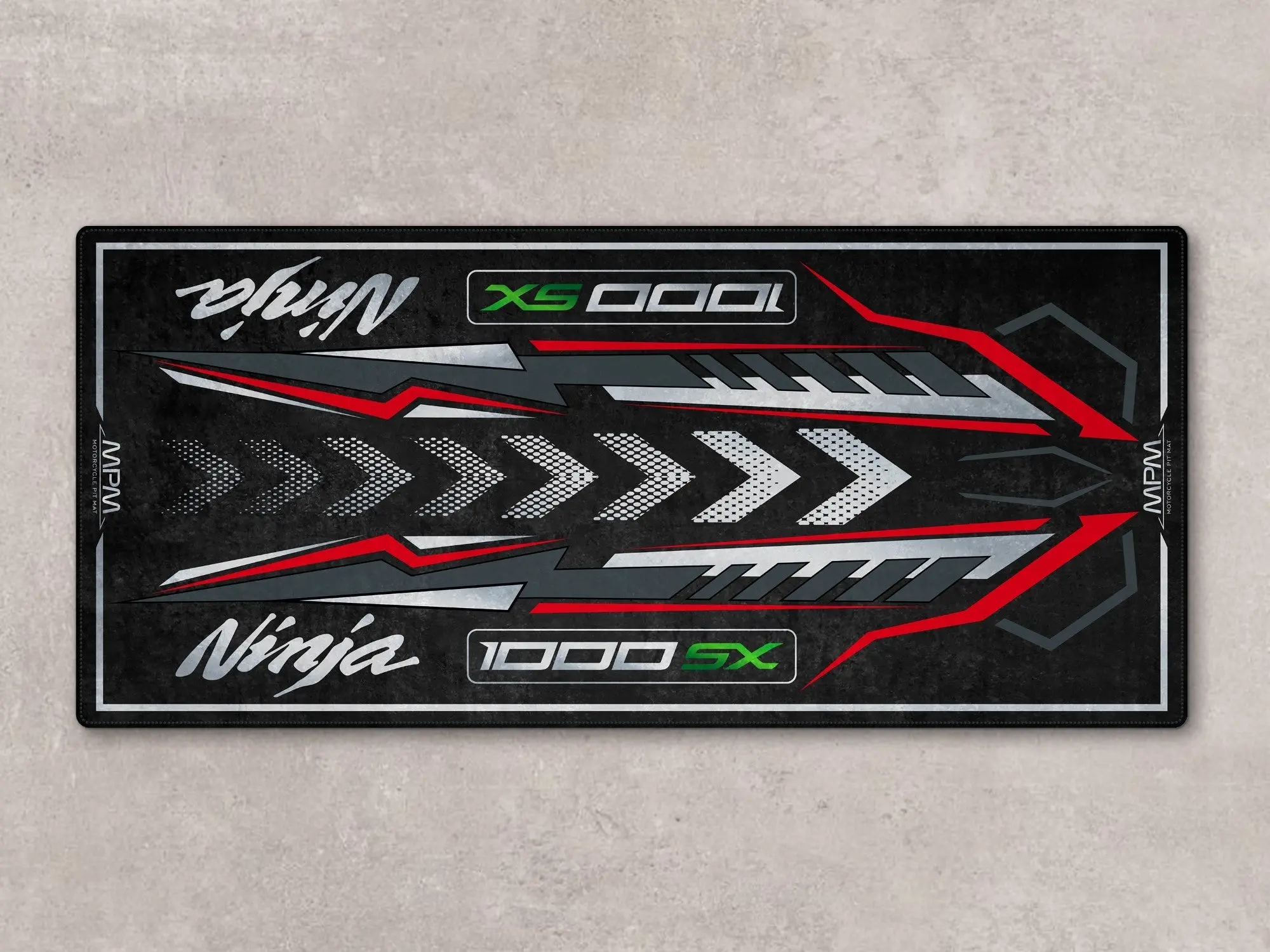 Designed Pit Mat for Kawasaki 1000SX Motorcycle - MM7390 - Image 7