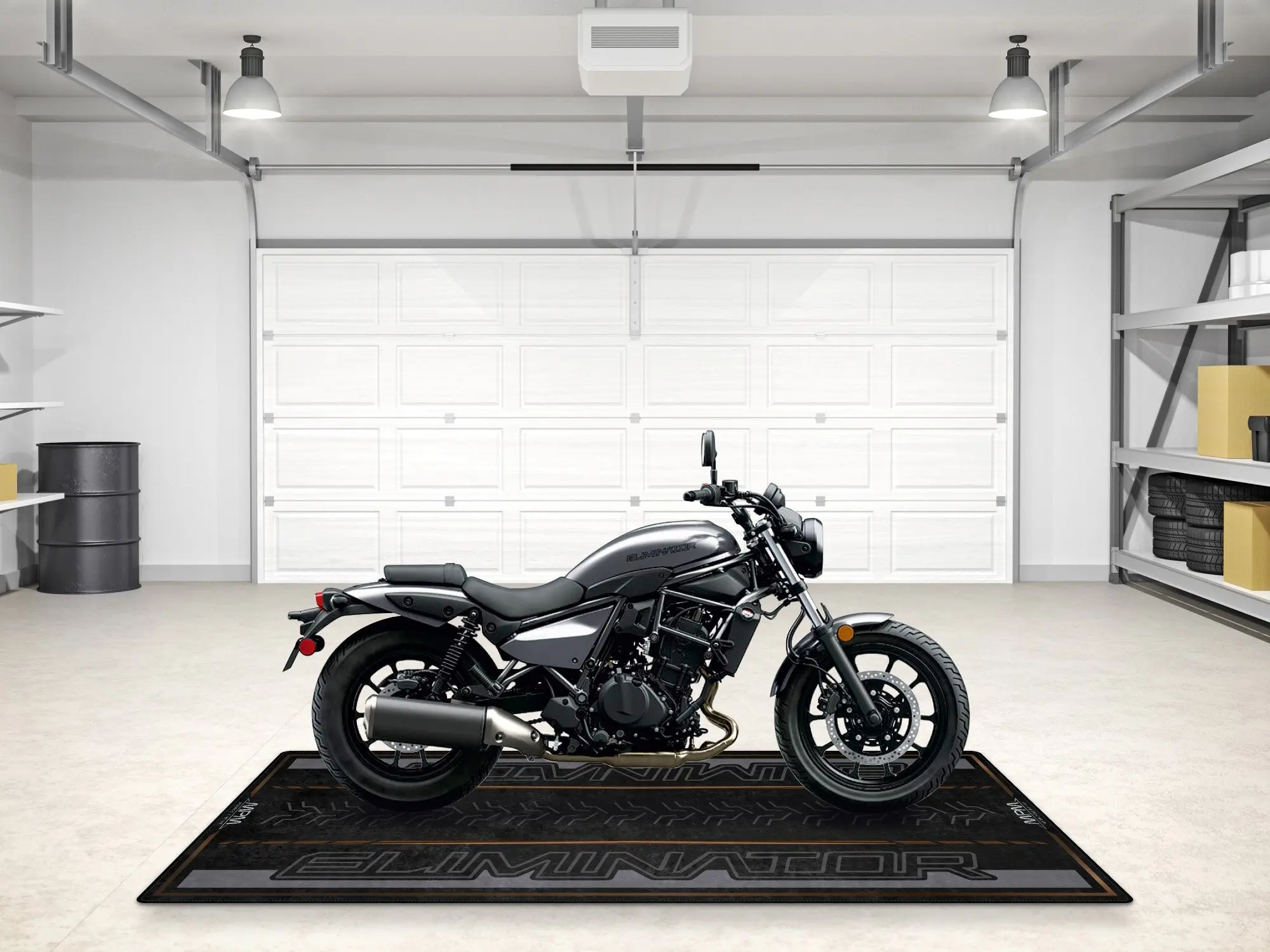 Designed Pit Mat for Kawasaki Eliminator Motorcycle - MM7422 - Image 10