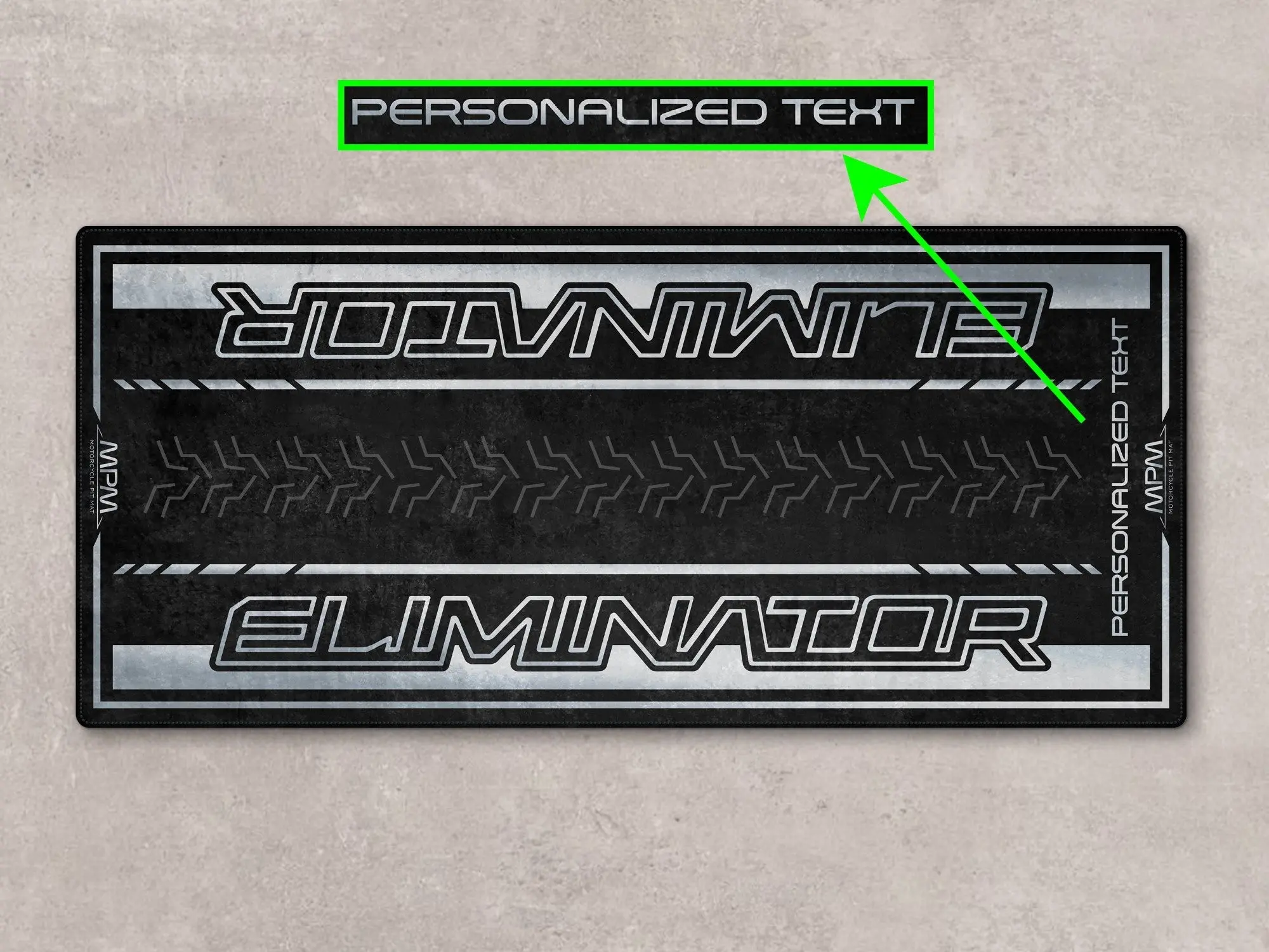 Designed Pit Mat for Kawasaki Eliminator Motorcycle - MM7422 - Image 4
