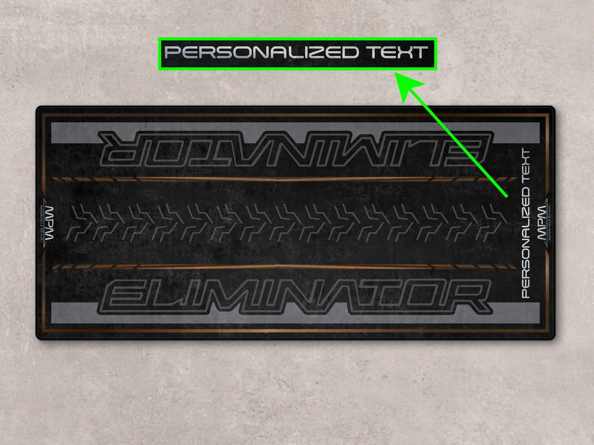 Designed Pit Mat for Kawasaki Eliminator Motorcycle - MM7422 - Image 9