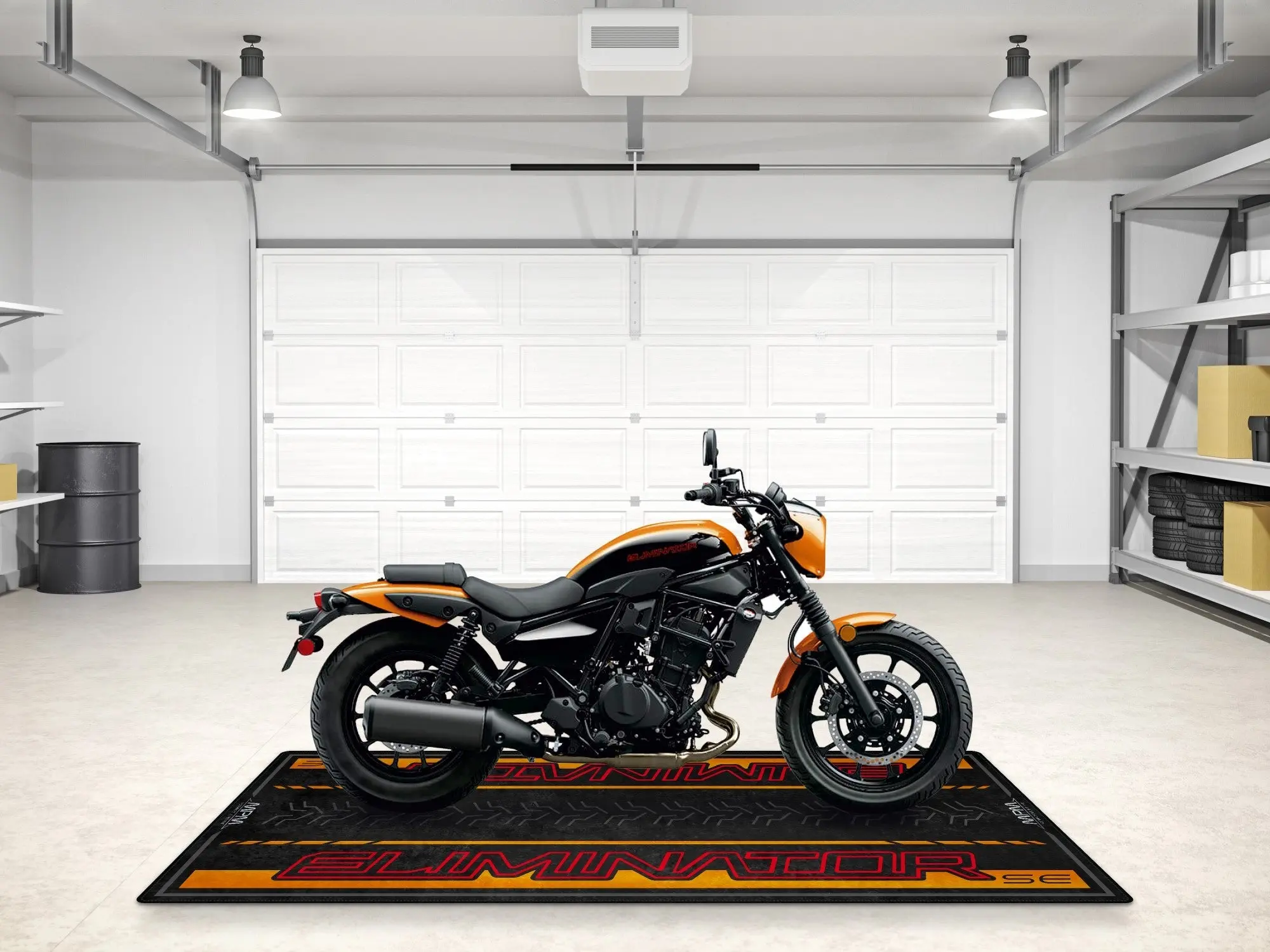 Designed Pit Mat for Kawasaki Eliminator SE Motorcycle - MM7423 - Image 5