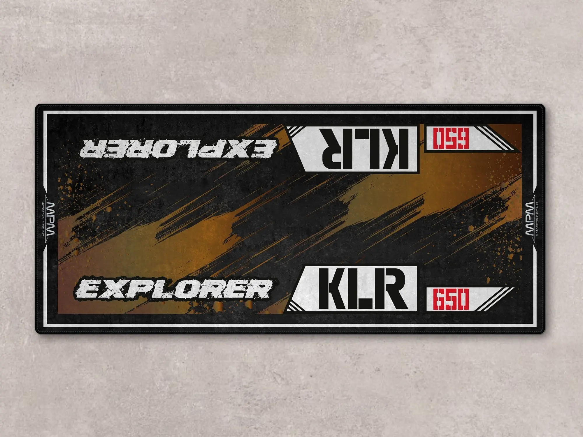 Designed Pit Mat for Kawasaki KLR 650 Motorcycle - MM7431 - Image 10