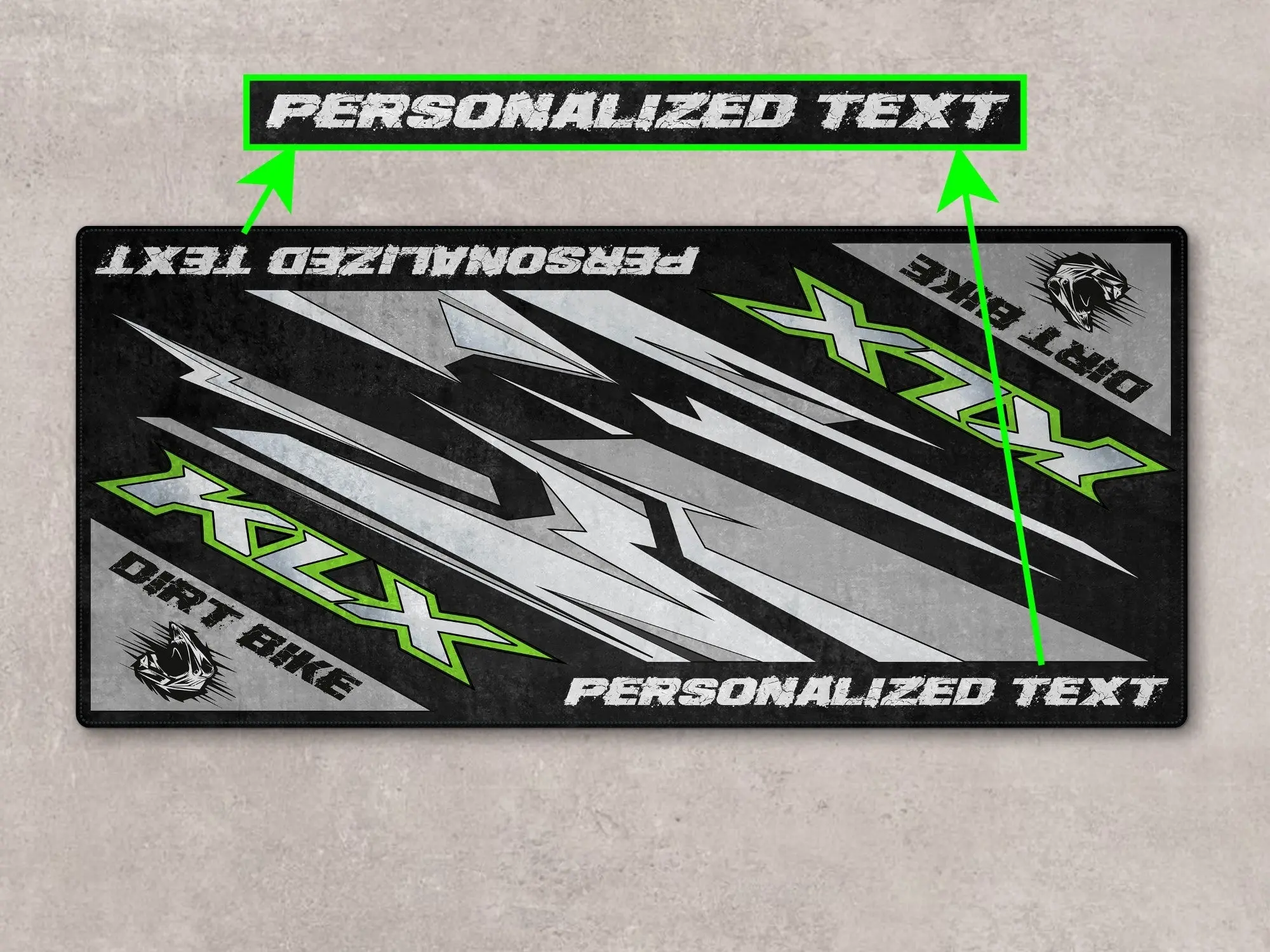 Designed Pit Mat for Kawasaki KLX Motorcycle - MM7432 - Image 4