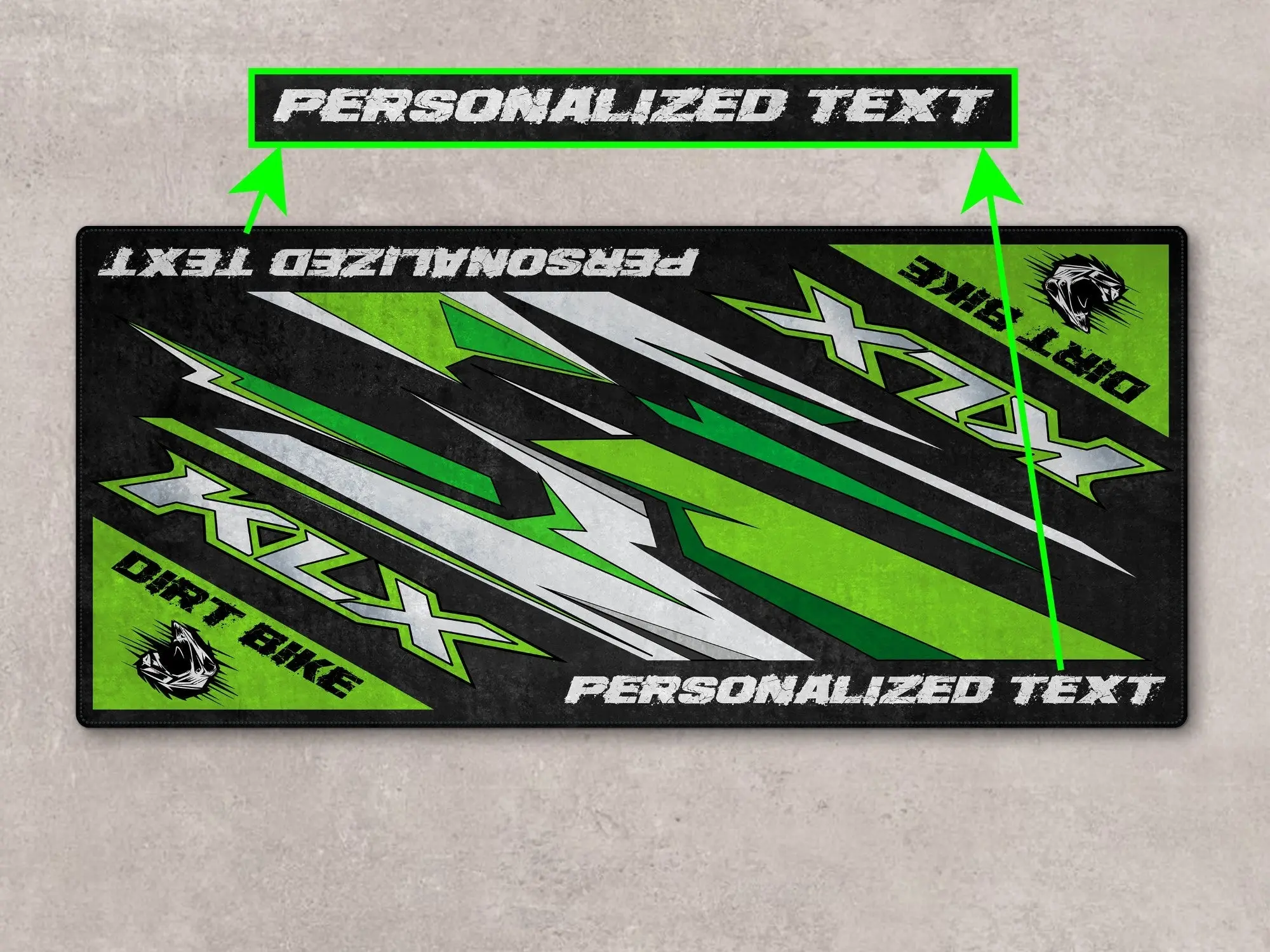 Designed Pit Mat for Kawasaki KLX Motorcycle - MM7432 - Image 9