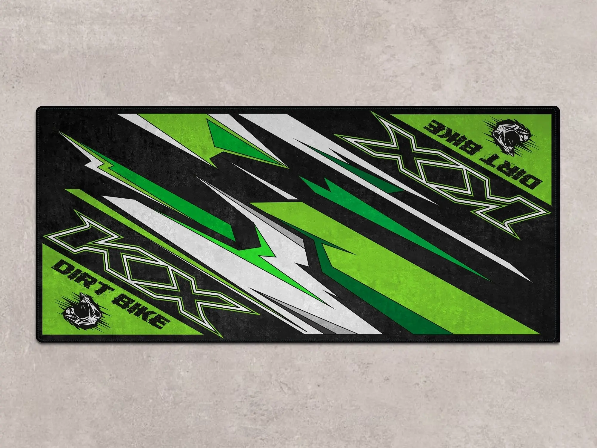 Designed Pit Mat for Kawasaki KX Motorcycle - MM7252 - Image 2