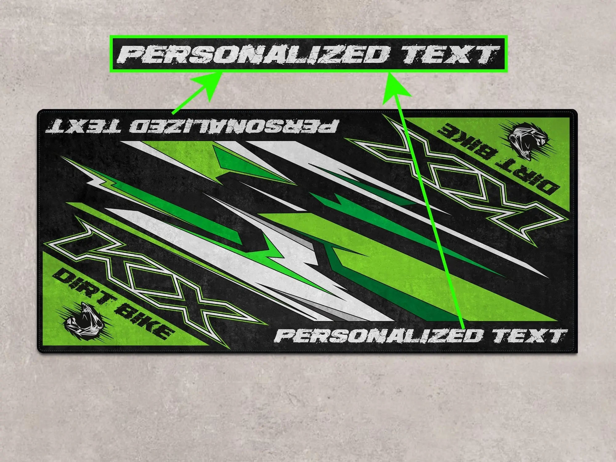 Designed Pit Mat for Kawasaki KX Motorcycle - MM7252 - Image 4