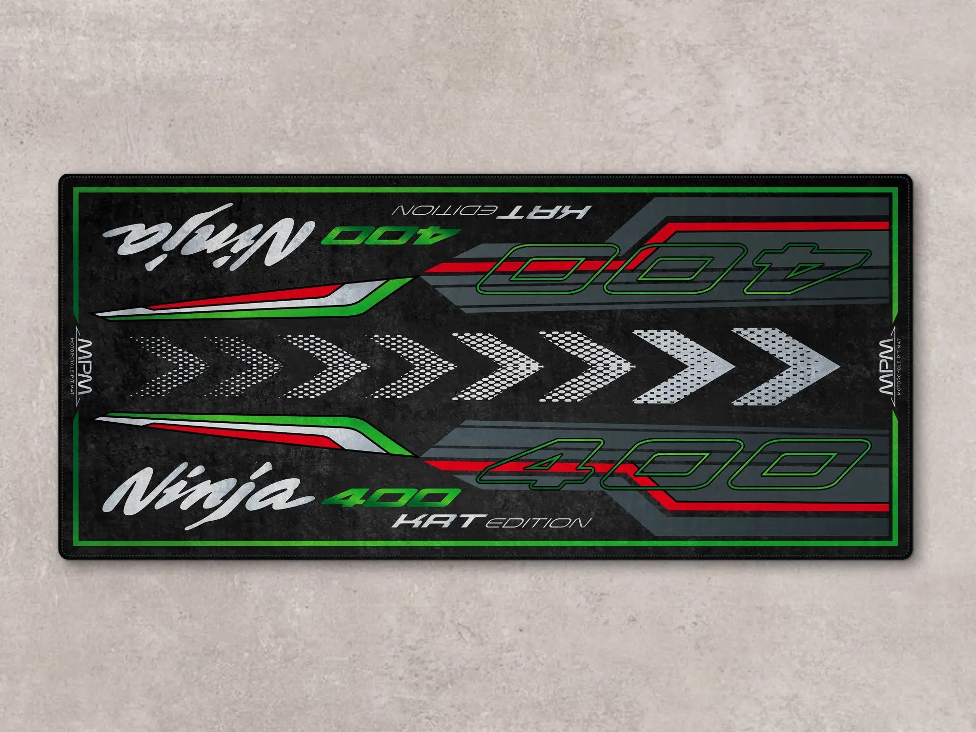 Designed Pit Mat for Kawasaki Ninja 400 KRT Edition Motorcycle - MM7387 - Image 2