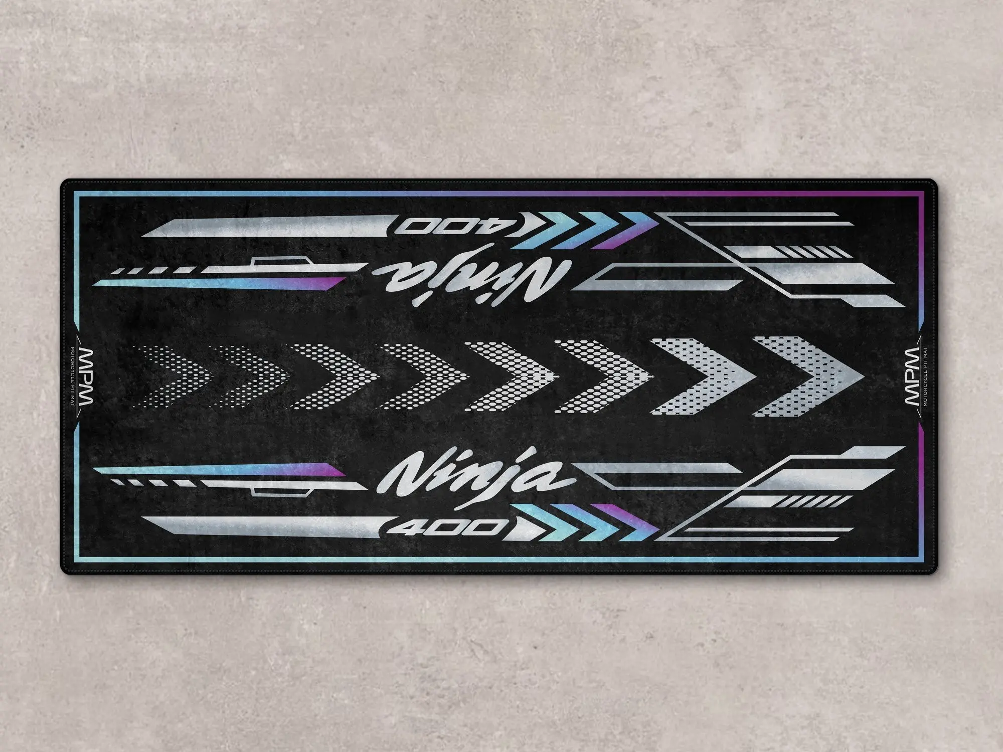 Designed Pit Mat for Kawasaki Ninja 400 Motorcycle - MM7386 - Image 12