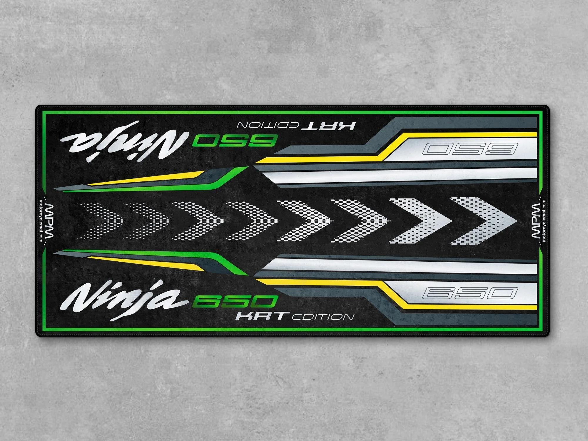 Designed Pit Mat for Kawasaki Ninja 650 KRT Edition Motorcycle - MM7389 - Image 2