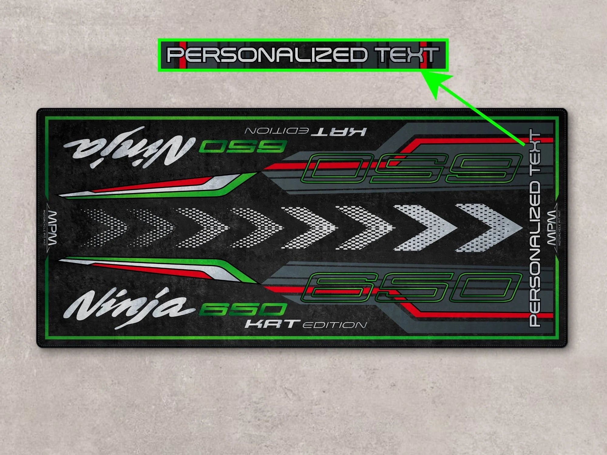 Designed Pit Mat for Kawasaki Ninja 650 KRT Edition Motorcycle - MM7389 - Image 8