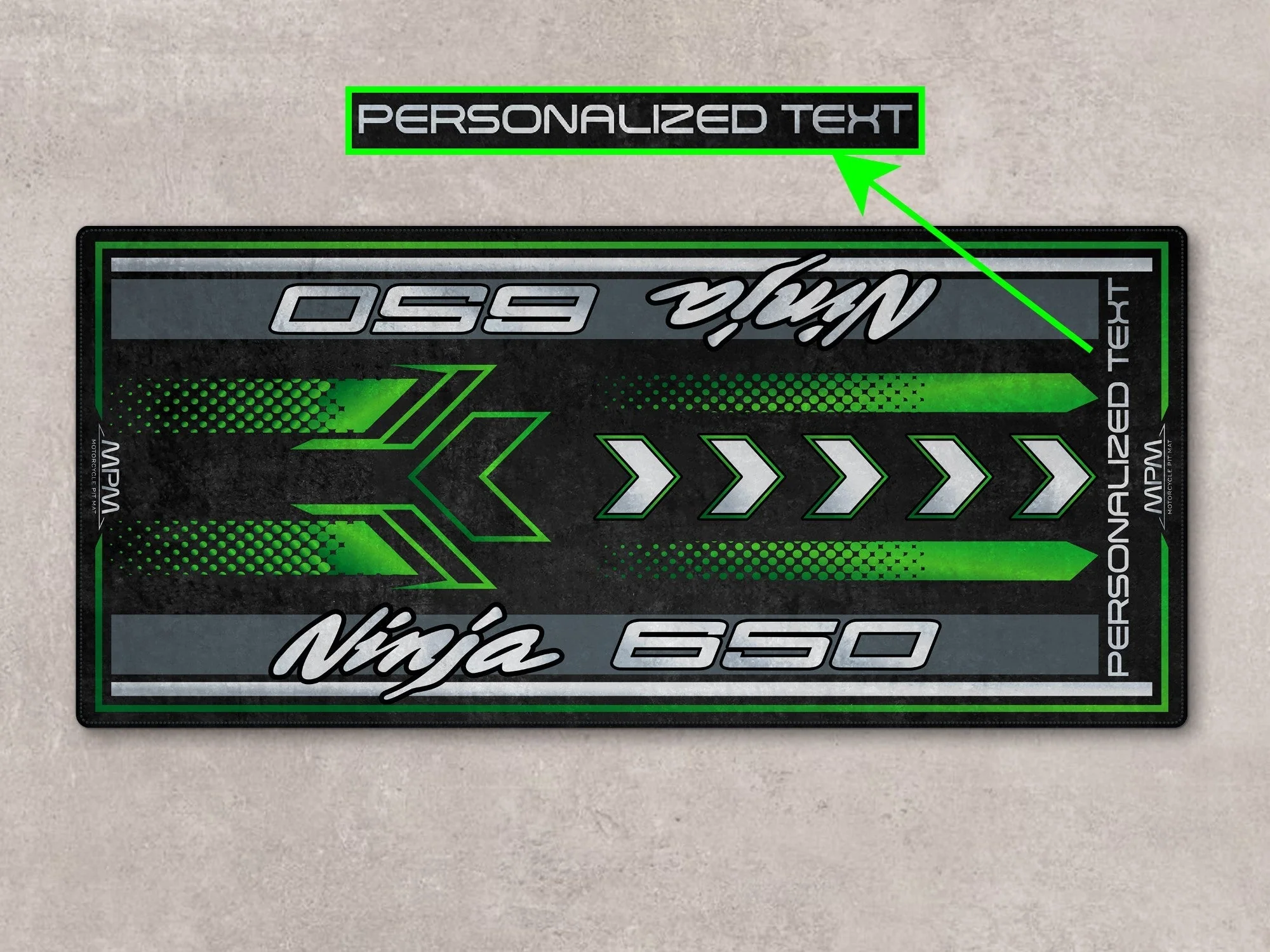 Designed Pit Mat for Kawasaki Ninja 650 Motorcycle - MM7388 - Image 12