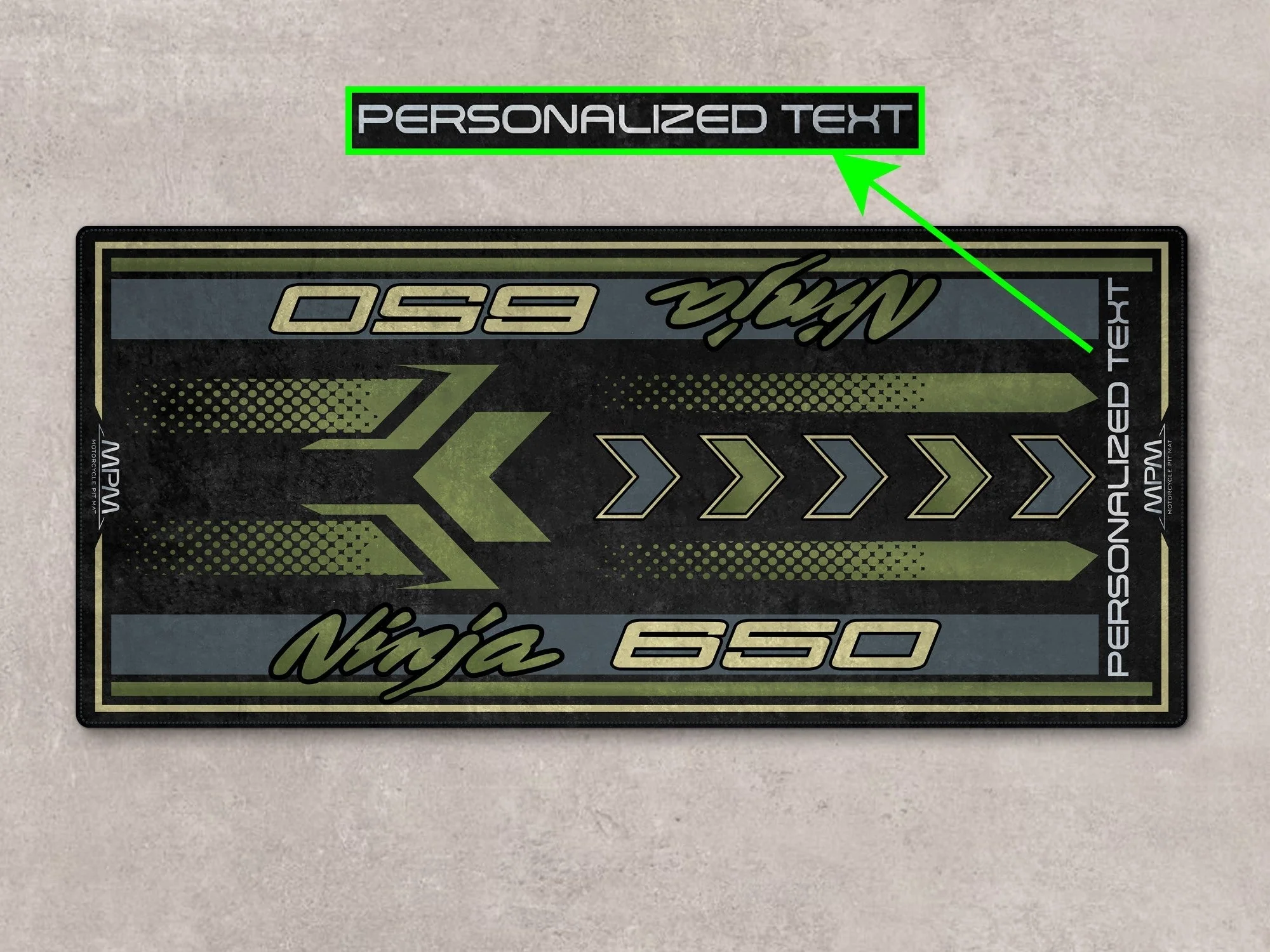 Designed Pit Mat for Kawasaki Ninja 650 Motorcycle - MM7388 - Image 16