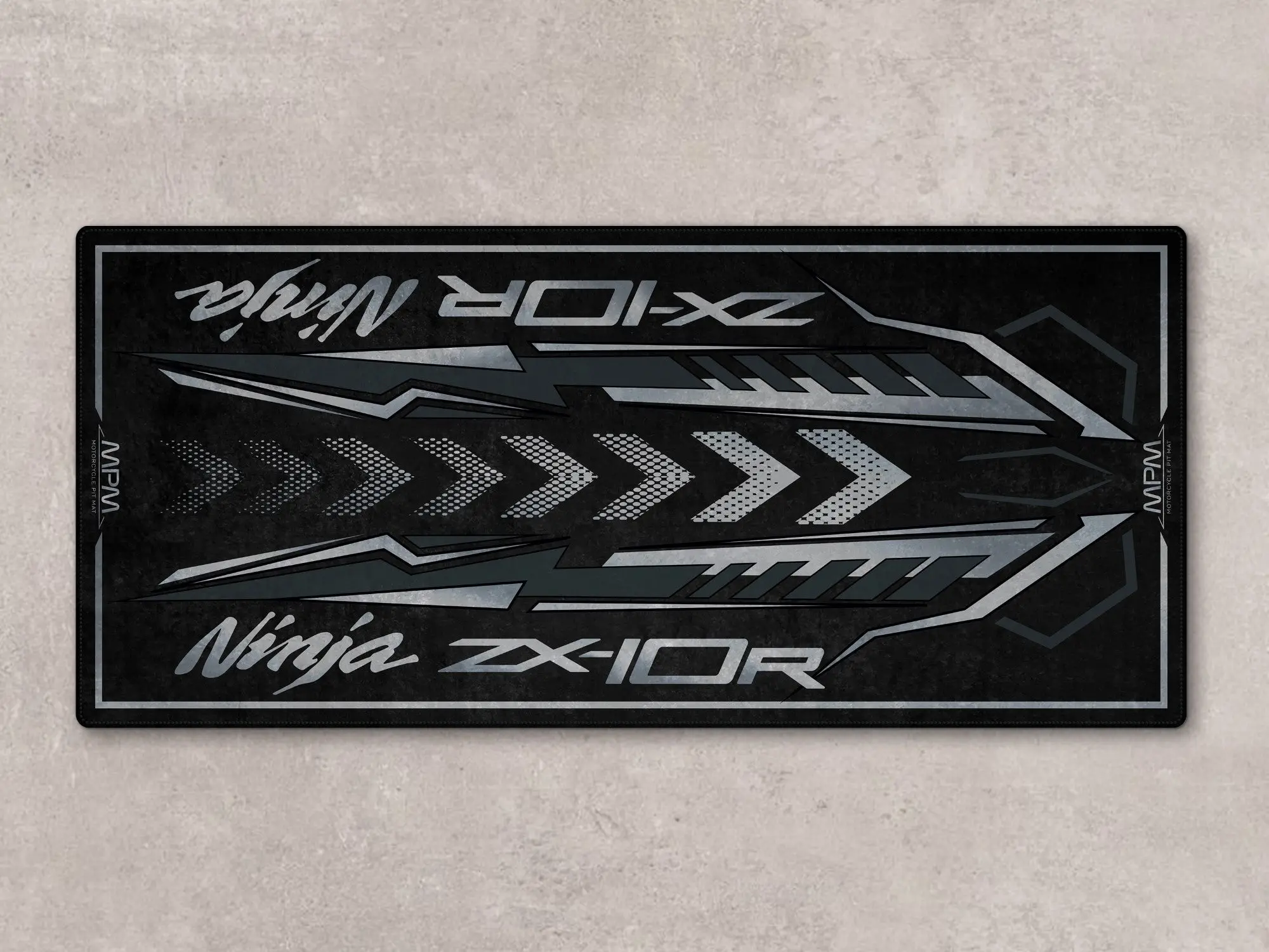 Designed Pit Mat for Kawasaki Ninja ZX-10R 2024 Motorcycle - MM7398 - Image 2