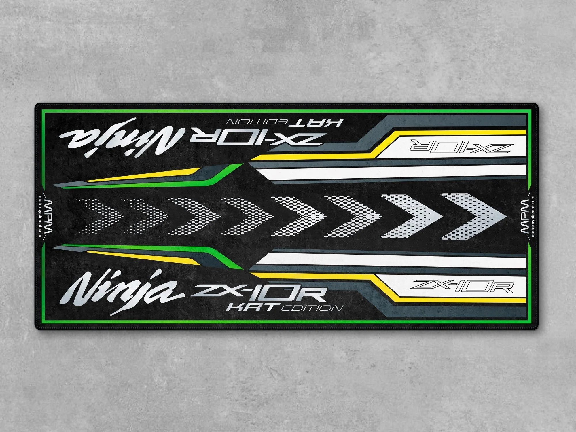 Designed Pit Mat for Kawasaki Ninja ZX-10R KRT Edition Motorcycle - MM7399 - Image 2