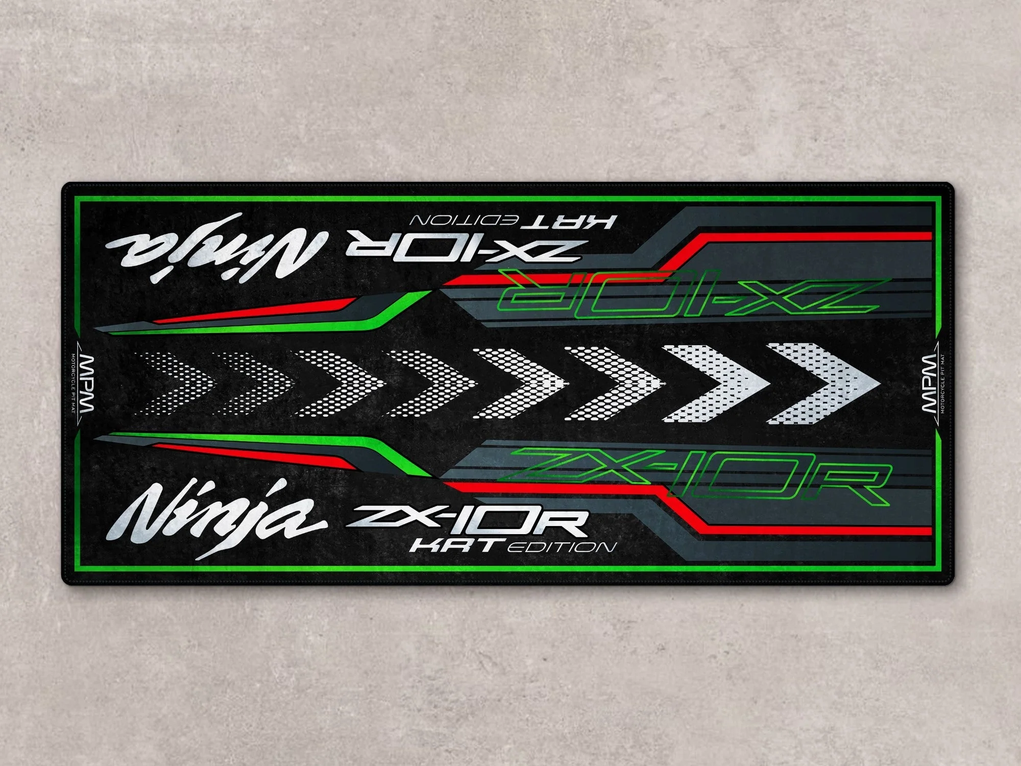 Designed Pit Mat for Kawasaki Ninja ZX-10R KRT Edition Motorcycle - MM7399 - Image 6