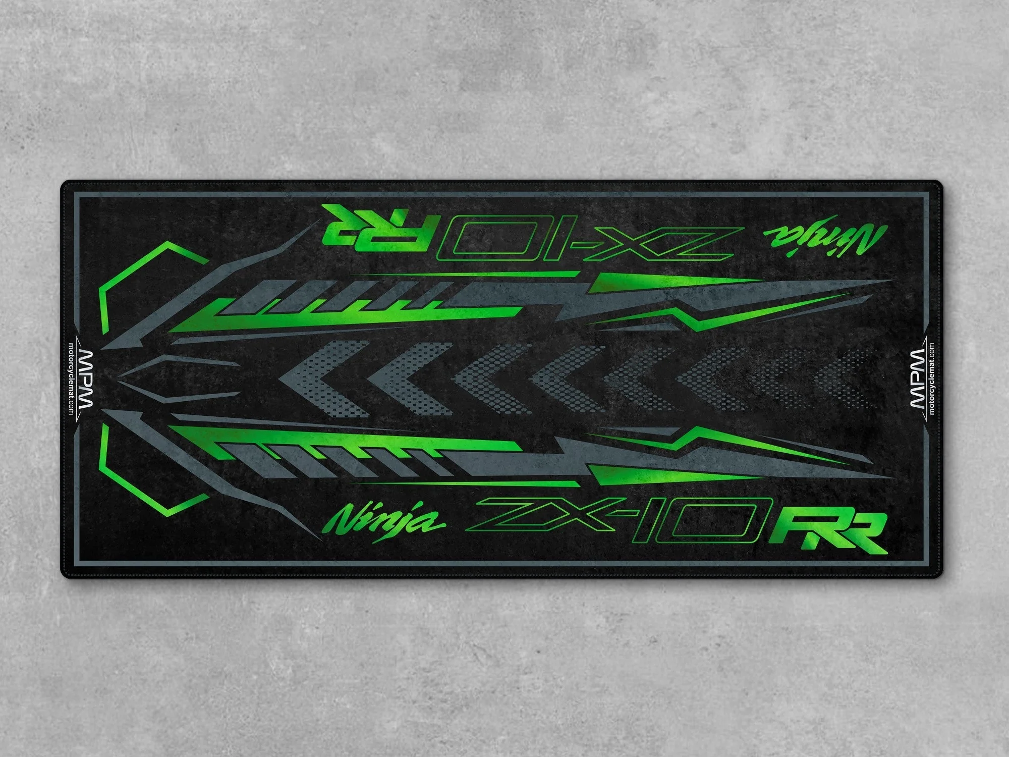 Designed Pit Mat for Kawasaki Ninja ZX-10RR 2024 Motorcycle - MM7401 - Image 2
