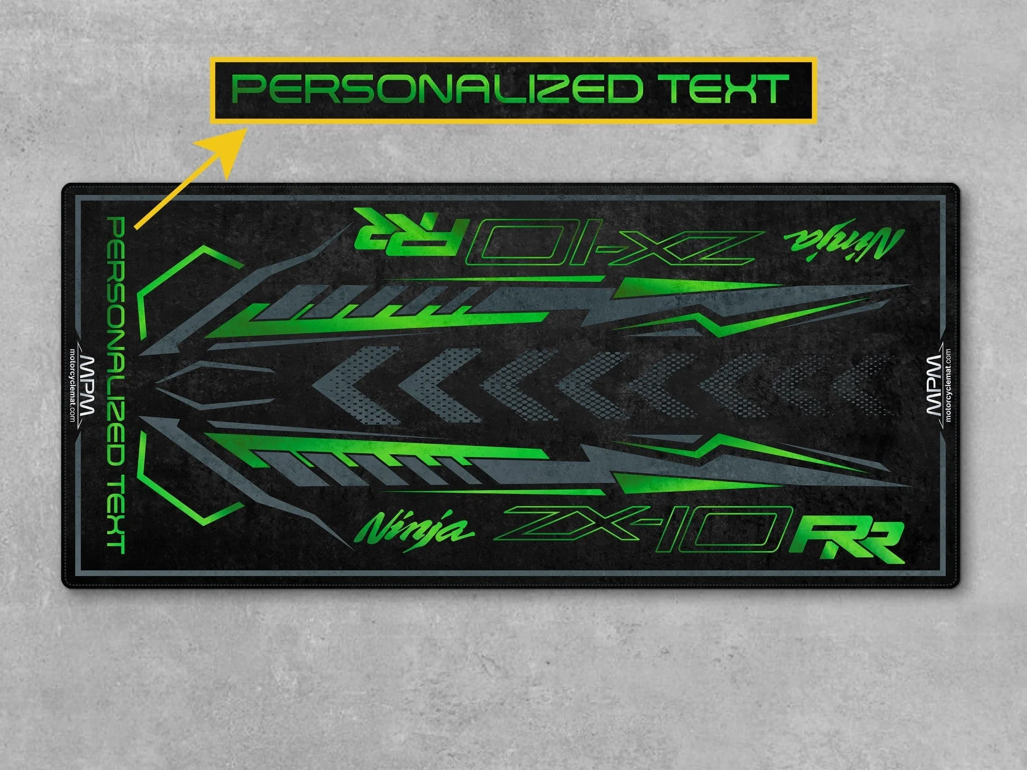 Designed Pit Mat for Kawasaki Ninja ZX-10RR 2024 Motorcycle - MM7401 - Image 4