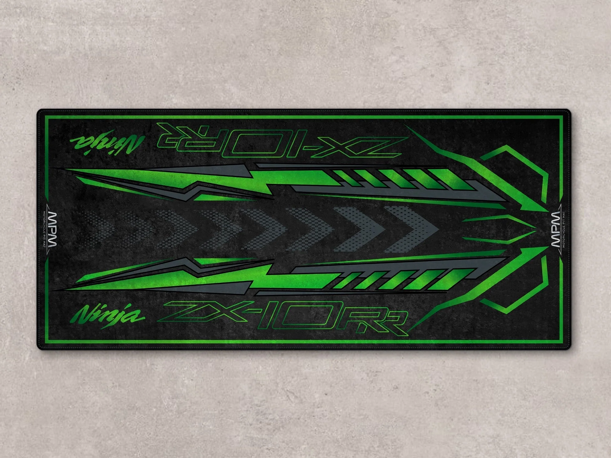 Designed Pit Mat for Kawasaki Ninja ZX-10RR 2024 Motorcycle - MM7401 - Image 6