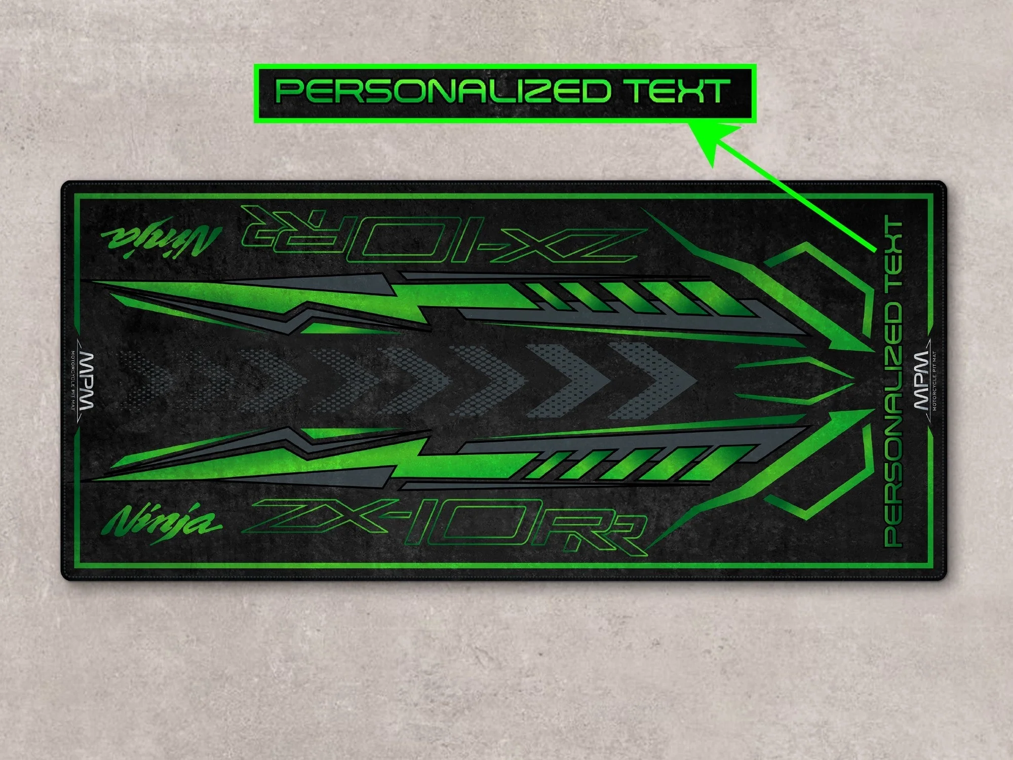 Designed Pit Mat for Kawasaki Ninja ZX-10RR 2024 Motorcycle - MM7401 - Image 8
