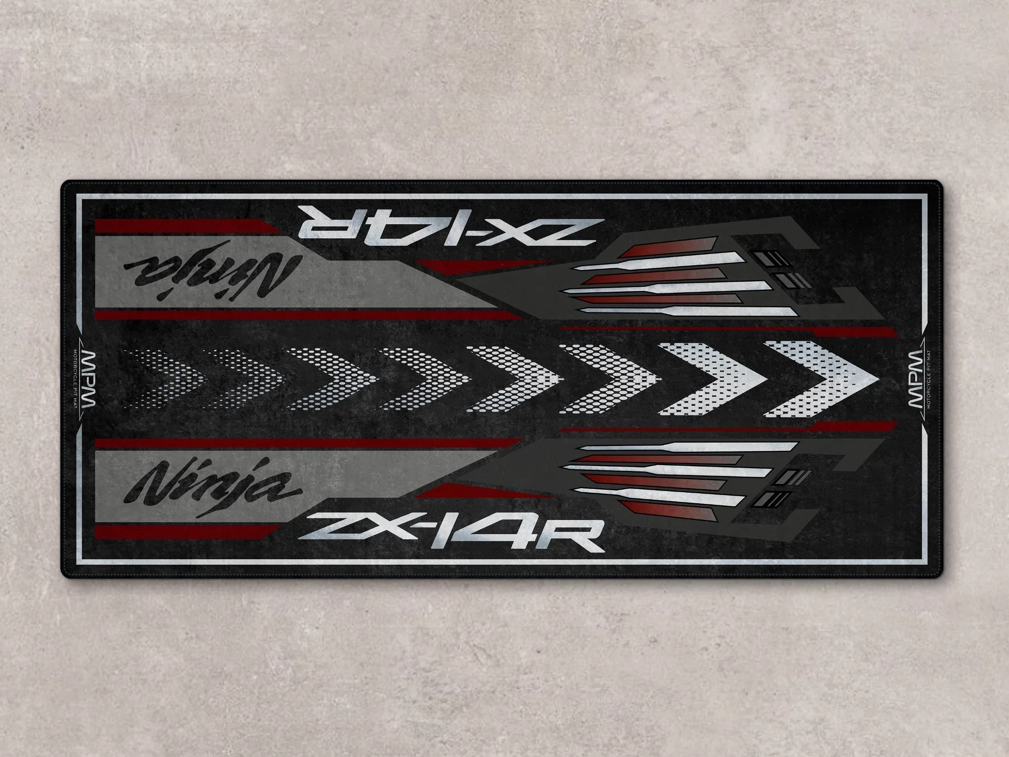 Designed Pit Mat for Kawasaki Ninja ZX-14R Motorcycle - MM7403 - Image 10