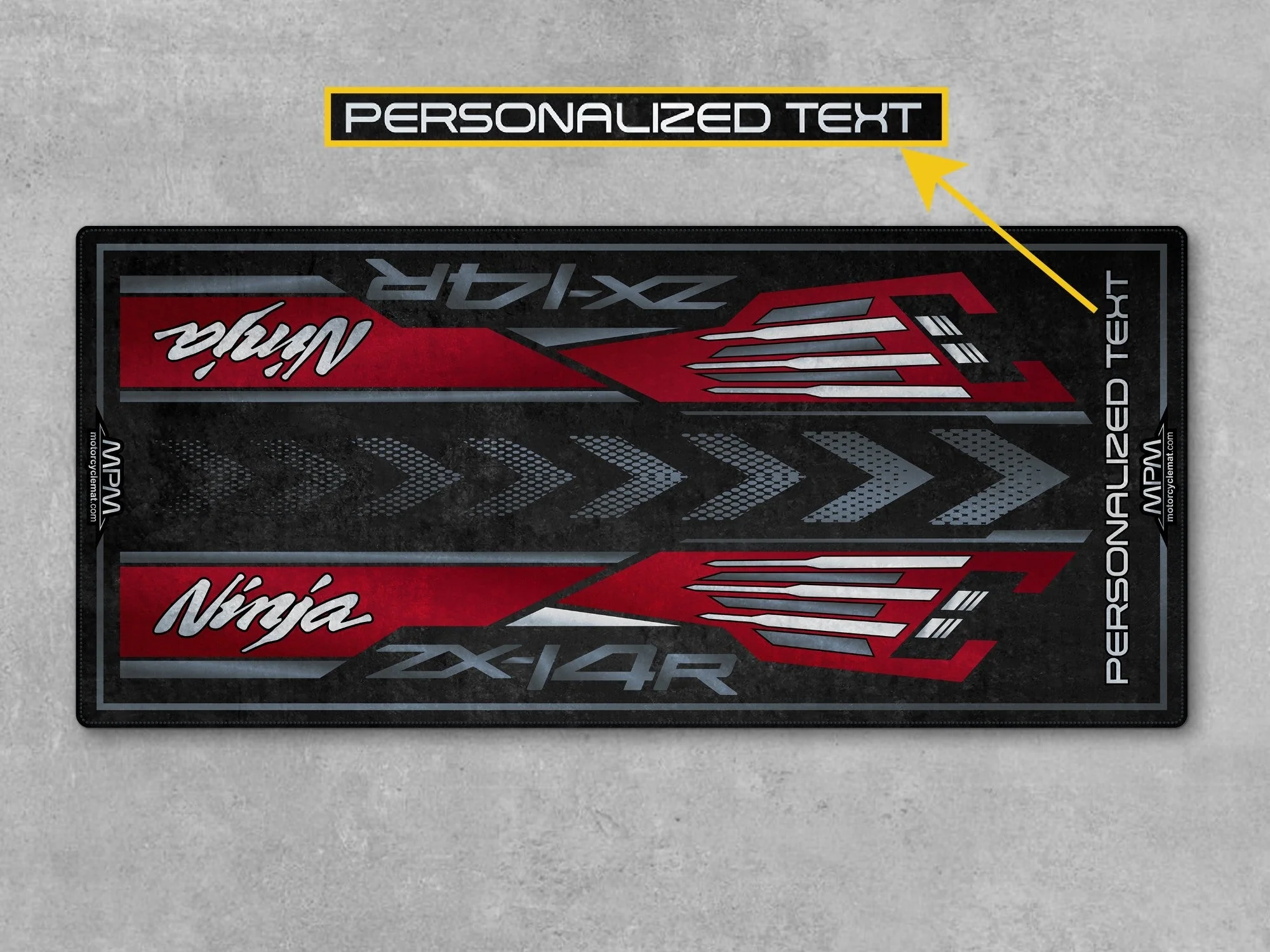 Designed Pit Mat for Kawasaki Ninja ZX-14R Motorcycle - MM7403 - Image 8