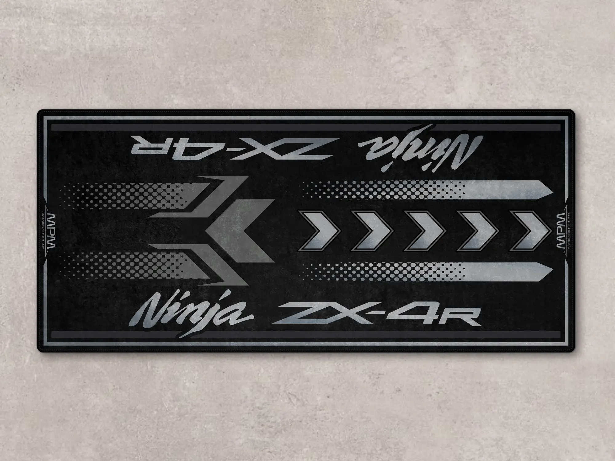 Designed Pit Mat for Kawasaki Ninja ZX-4R Motorcycle - MM7391 - Image 2