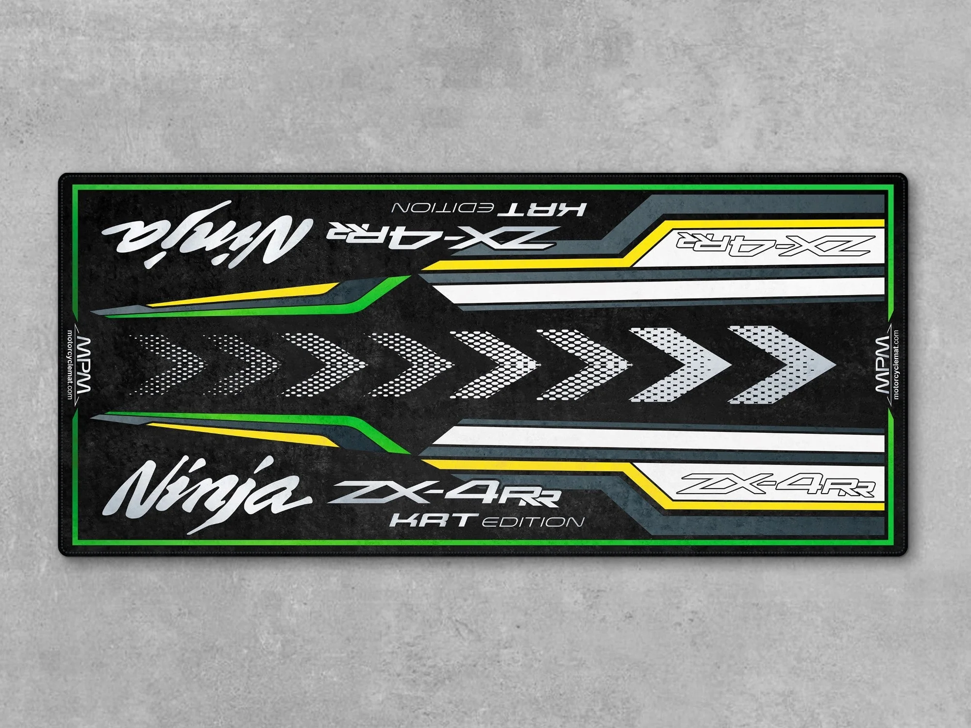 Designed Pit Mat for Kawasaki Ninja ZX-4RR KRT Edition Motorcycle - MM7393 - Image 2