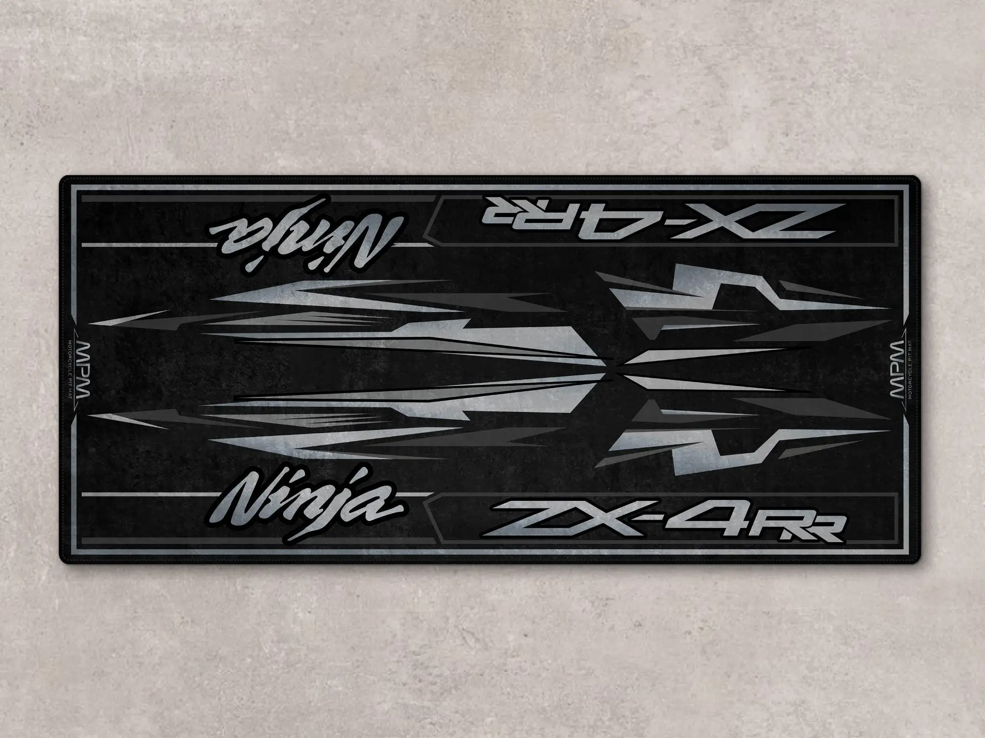 Designed Pit Mat for Kawasaki Ninja ZX-4RR Motorcycle - MM7392 - Image 2