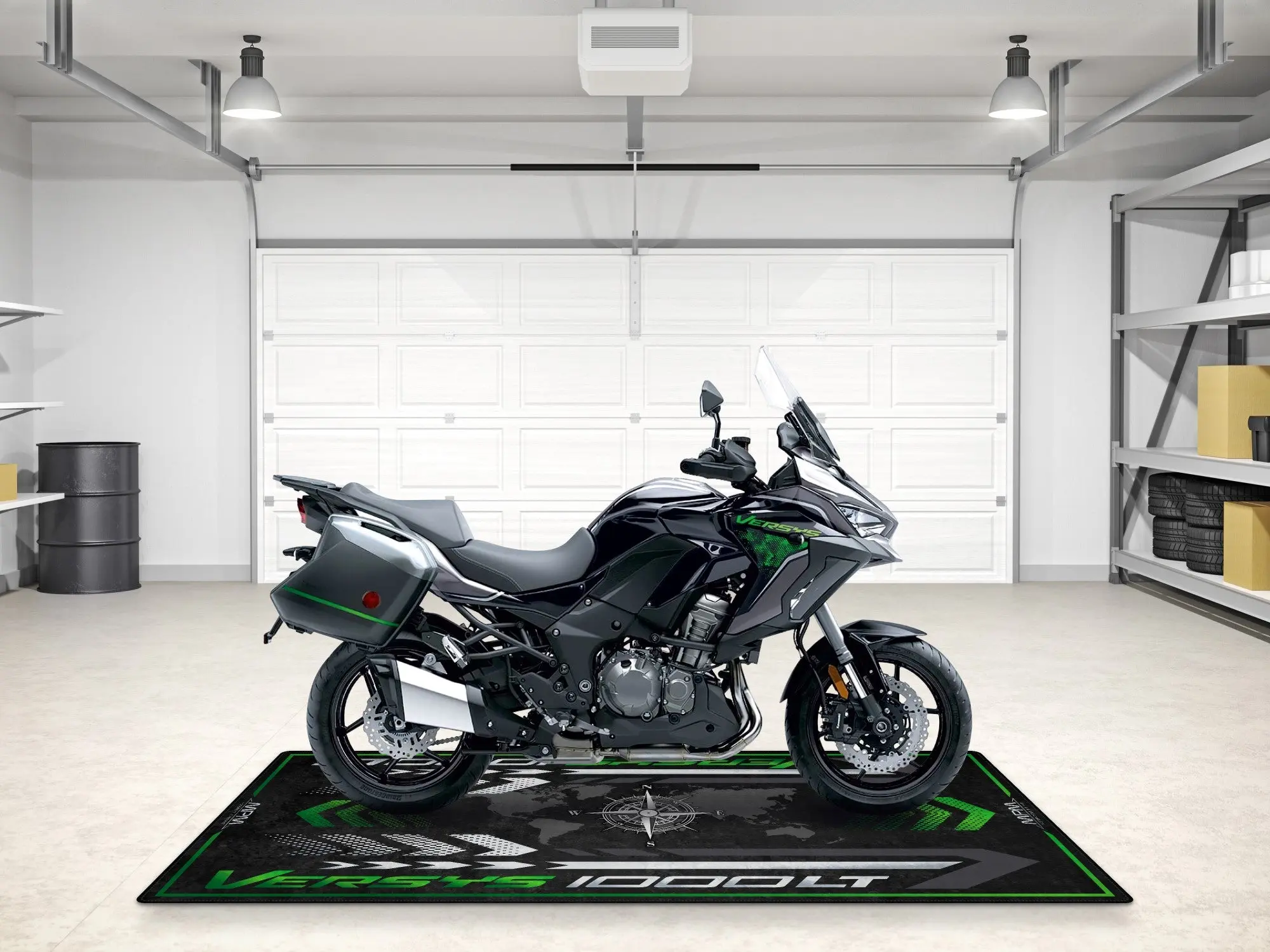 Designed Pit Mat for Kawasaki Versys 1000 SE LT+ Motorcycle - MM7421 - Image 5