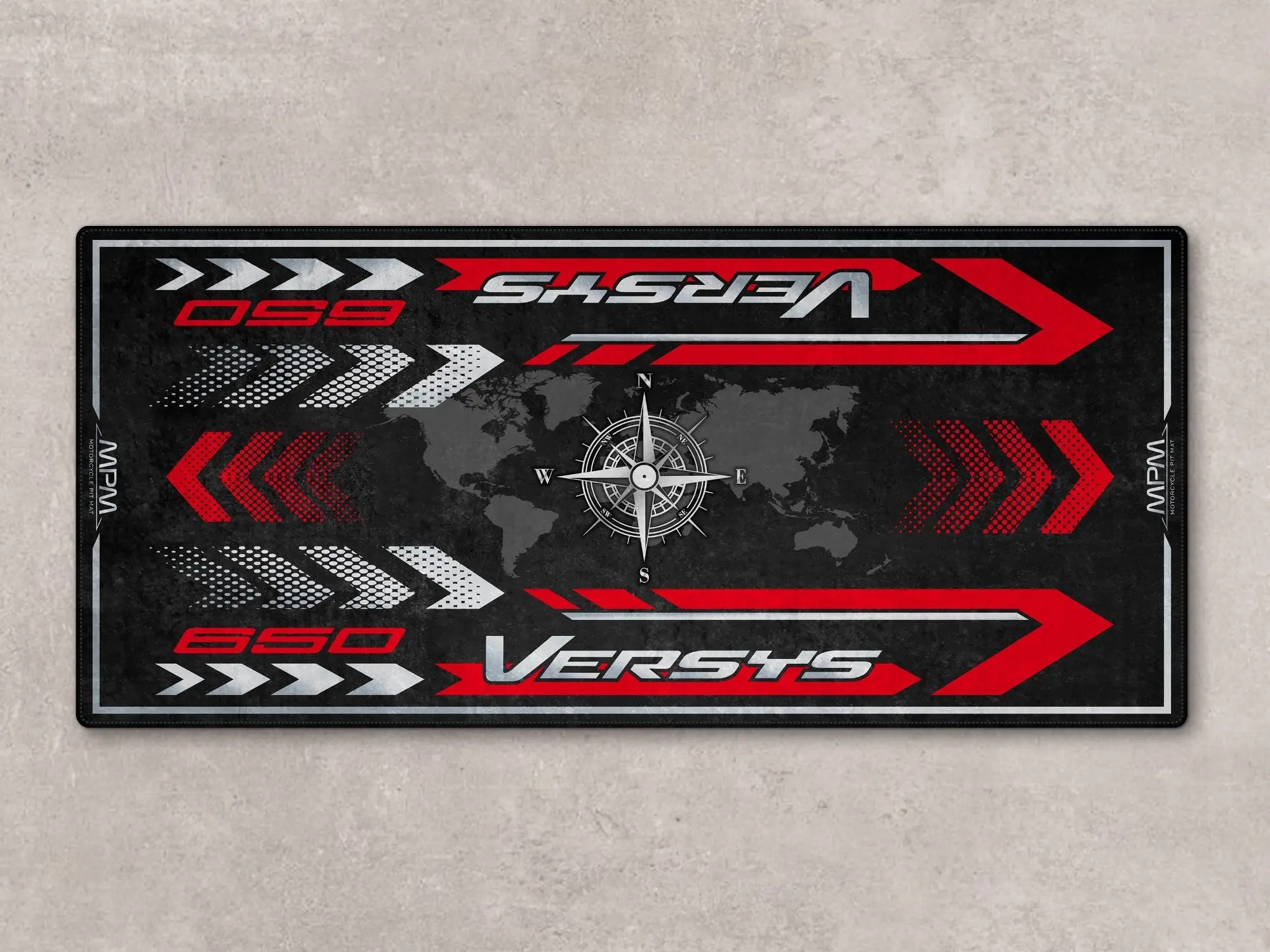 Designed Pit Mat for Kawasaki Versys 650 LT Motorcycle - MM7420 - Image 2