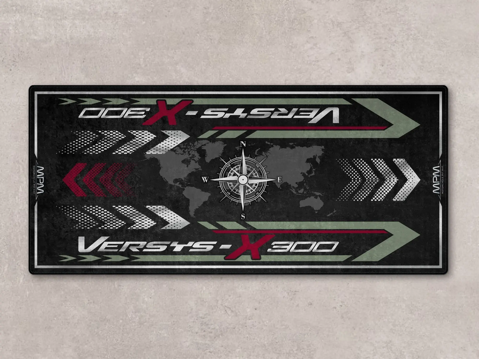 Designed Pit Mat for Kawasaki Versys-X 300 Motorcycle - MM7419 - Image 2