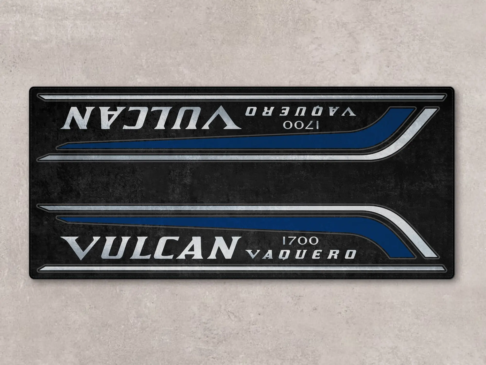 Designed Pit Mat for Kawasaki Vulcan 1700 Vaquero Motorcycle - MM7429 - Image 2