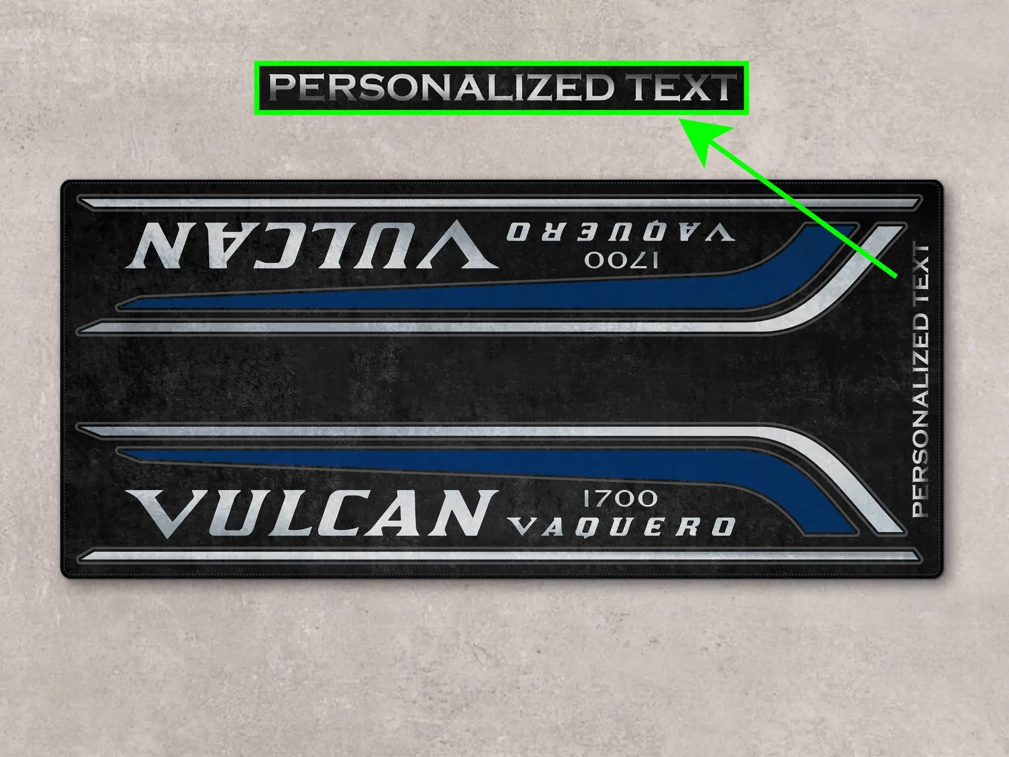 Designed Pit Mat for Kawasaki Vulcan 1700 Vaquero Motorcycle - MM7429 - Image 4