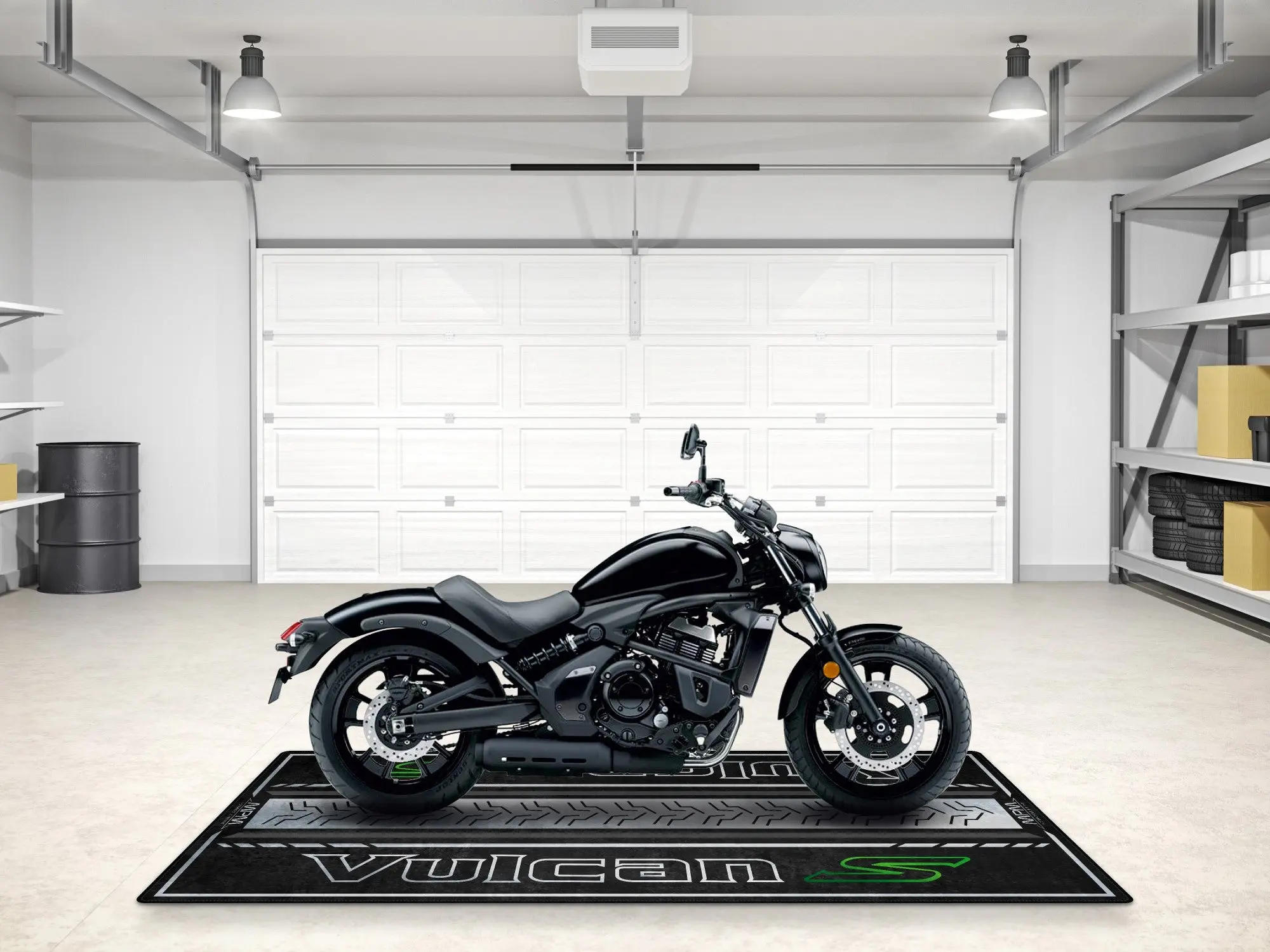 Designed Pit Mat for Kawasaki Vulcan S Motorcycle - MM7424 - Image 10