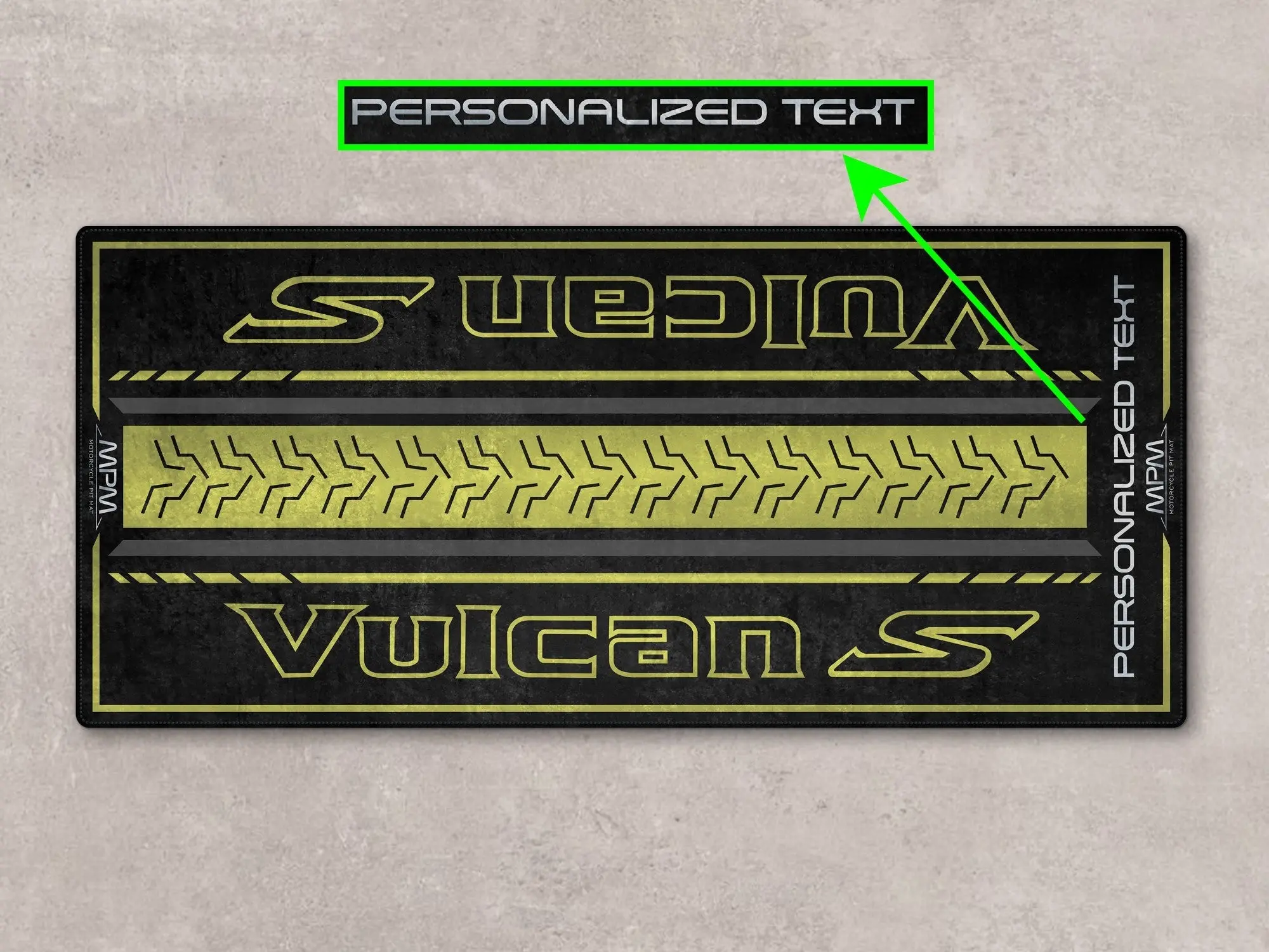 Designed Pit Mat for Kawasaki Vulcan S Motorcycle - MM7424 - Image 4
