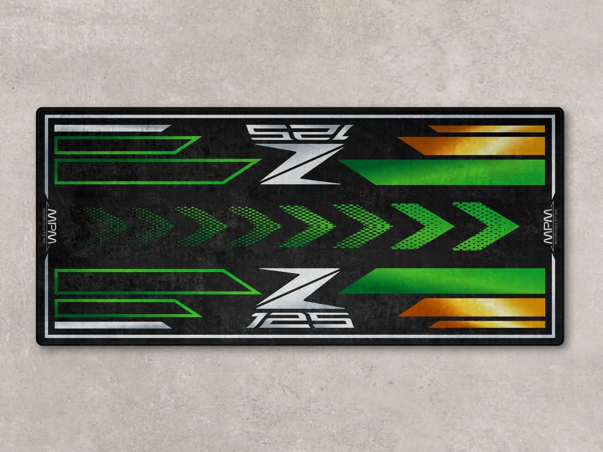 Designed Pit Mat for Kawasaki Z125 Motorcycle - MM7408 - Image 2